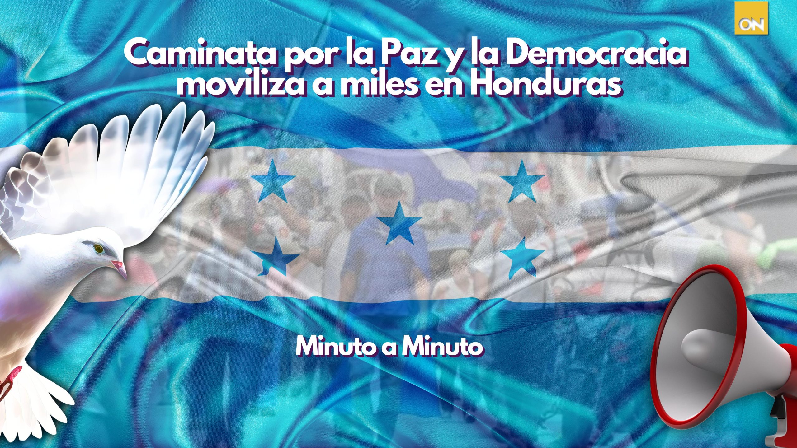 Minuto caminata por la paz