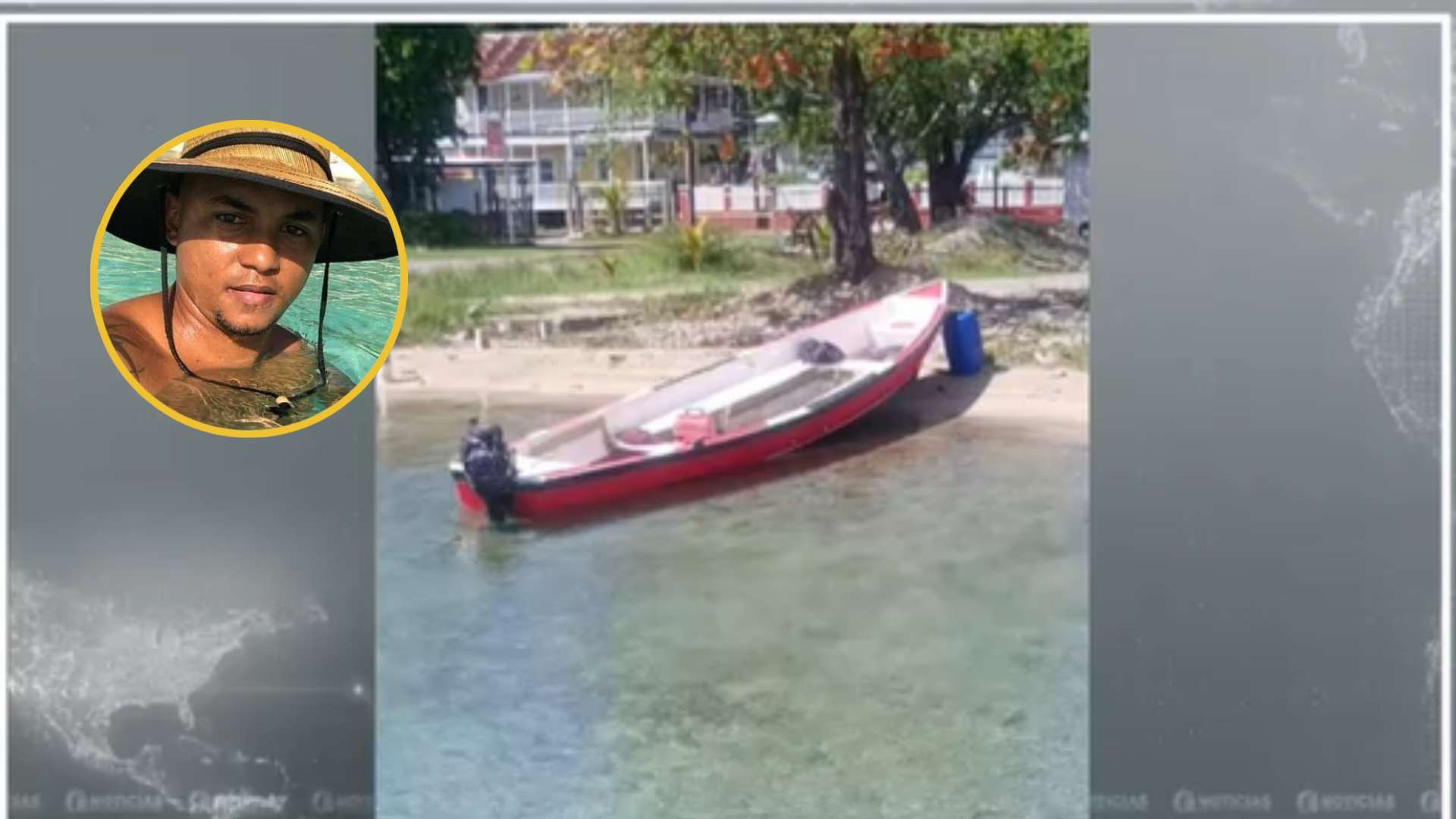Pescador desaparece en altamar tras reportar que su embarcación se hundía en Islas de la Bahía