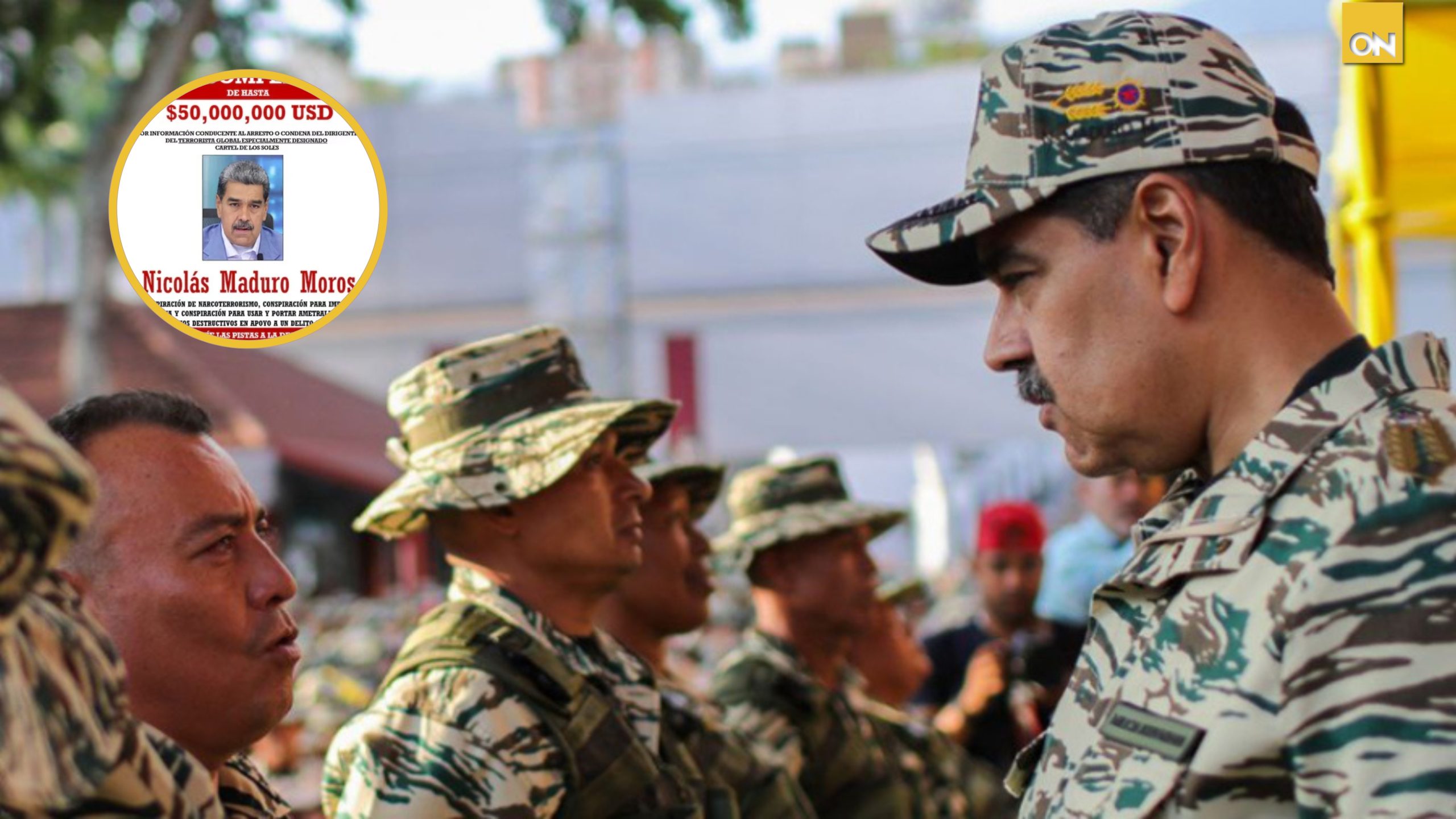 Nicolás Maduro moviliza a la milicia bolivariana luego de aumento de recompensa en su contra