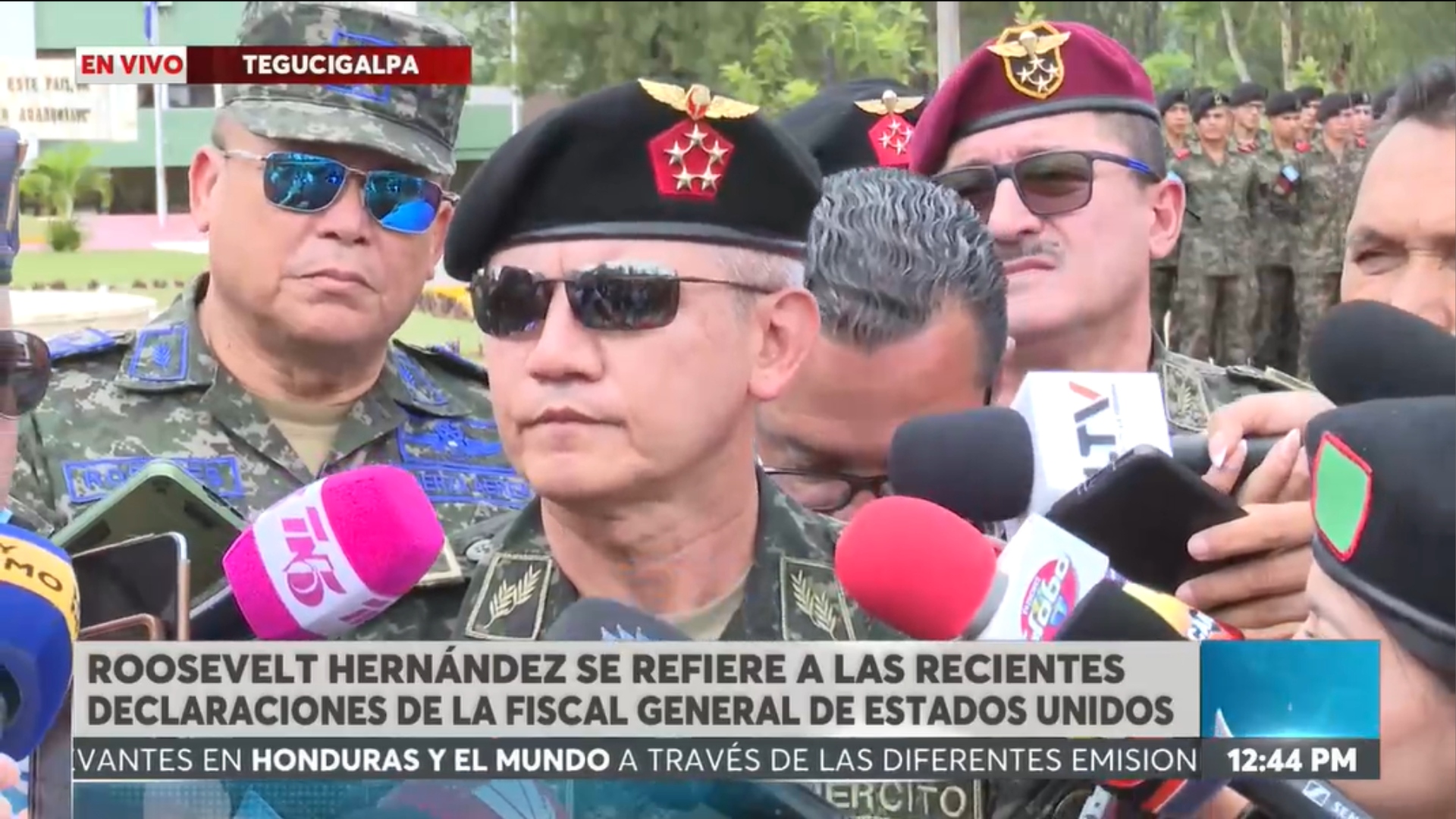 Roosvelt Hernández: “No hay temor en las Fuerzas Armadas por señalamientos de la Fiscal de Estados Unidos”