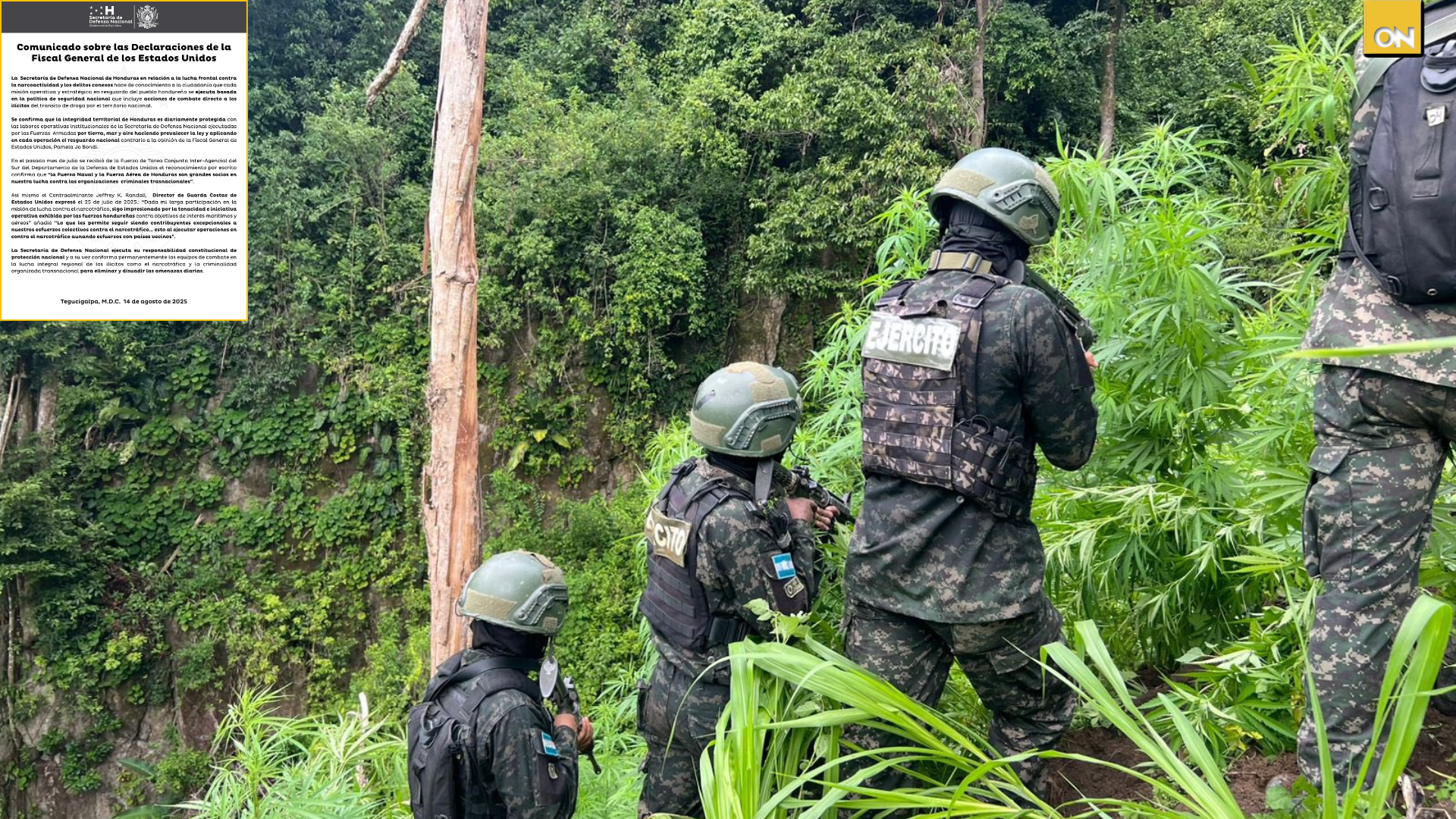 Secretaría Defensa rechaza acusaciones