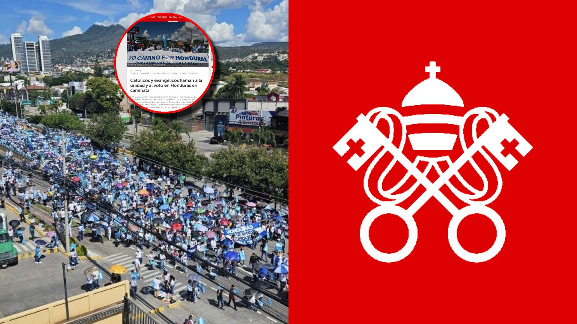 Vaticano resalta la caminata de iglesias en Honduras