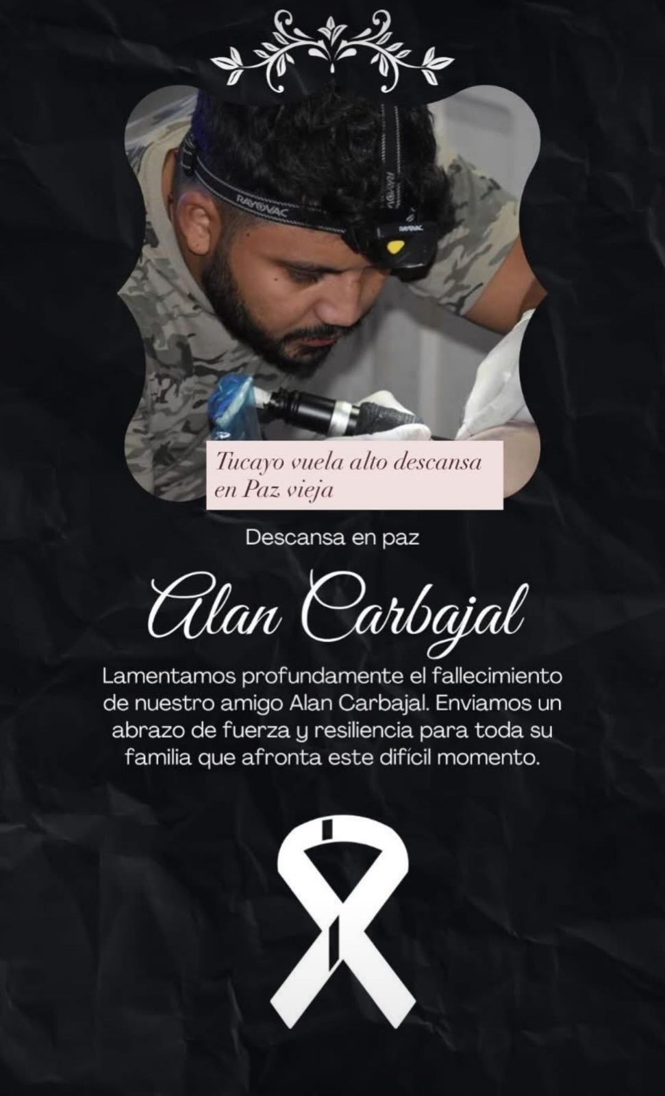 Así era Alan Carbajal, el hondureño asesinado tras celebrar su cumpleaños en Tegucigalpa