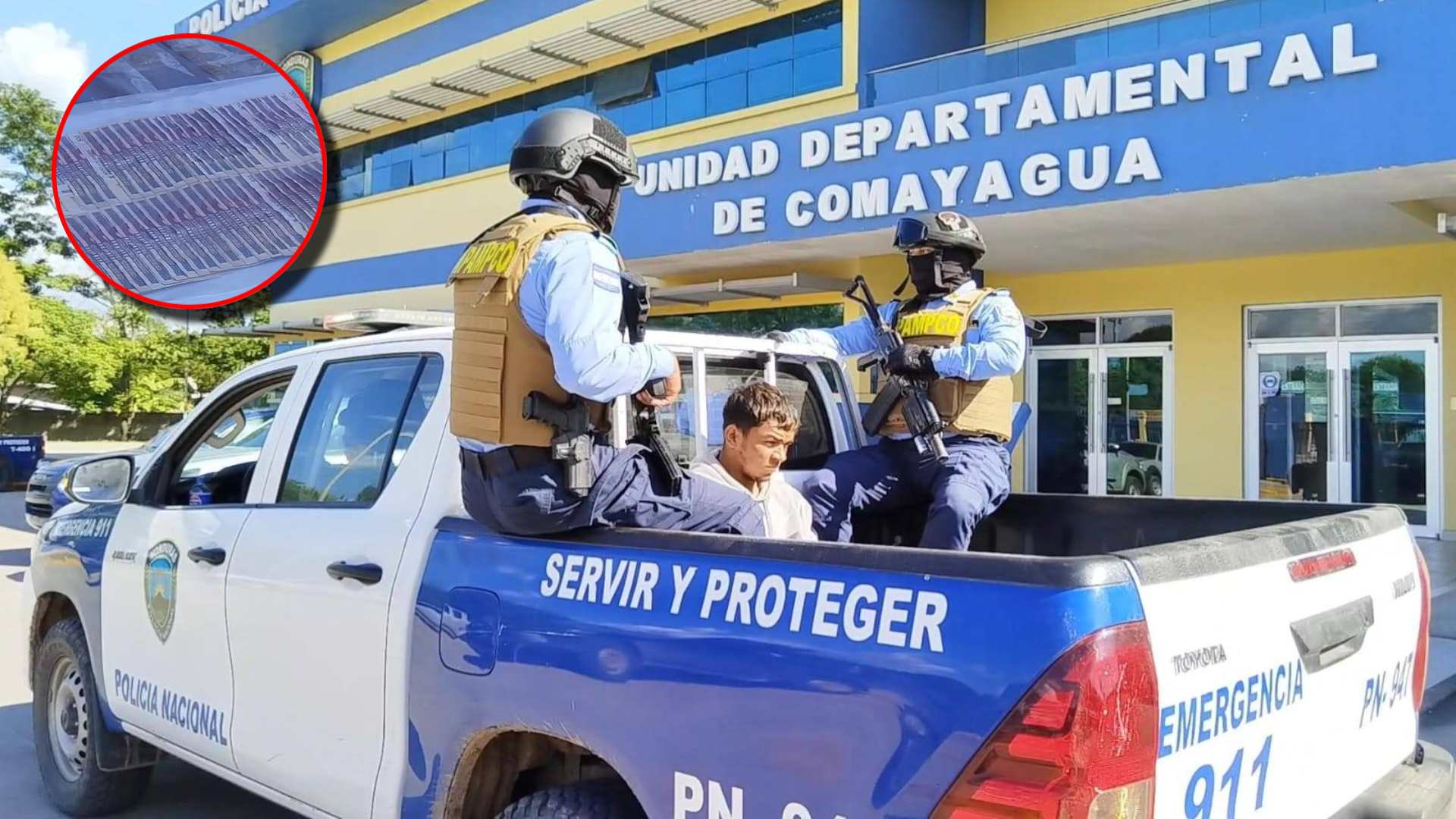 Captura de miembro de la MS-13 en Comayagua