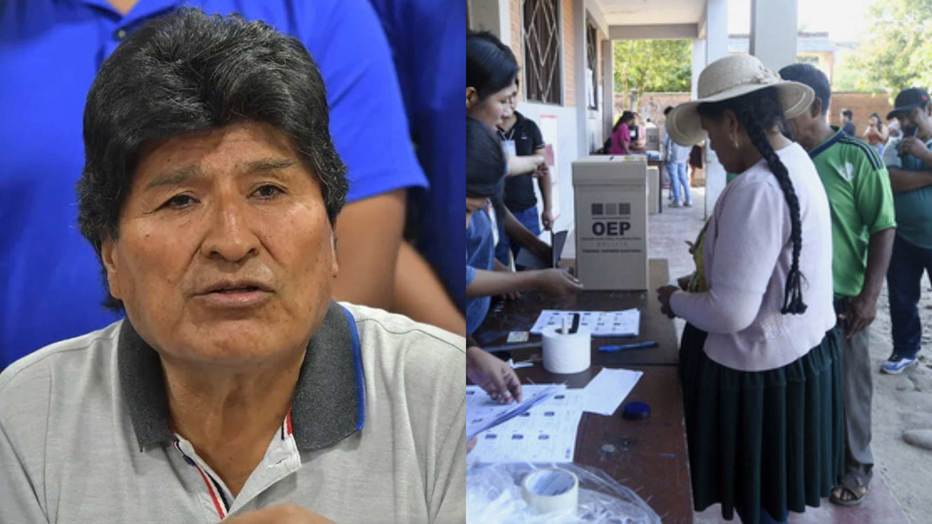 Cierre de votaciones tras elecciones en Bolivia