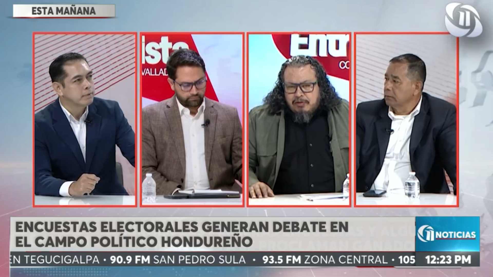 Encuestas generan debate en campo electoral en Honduras