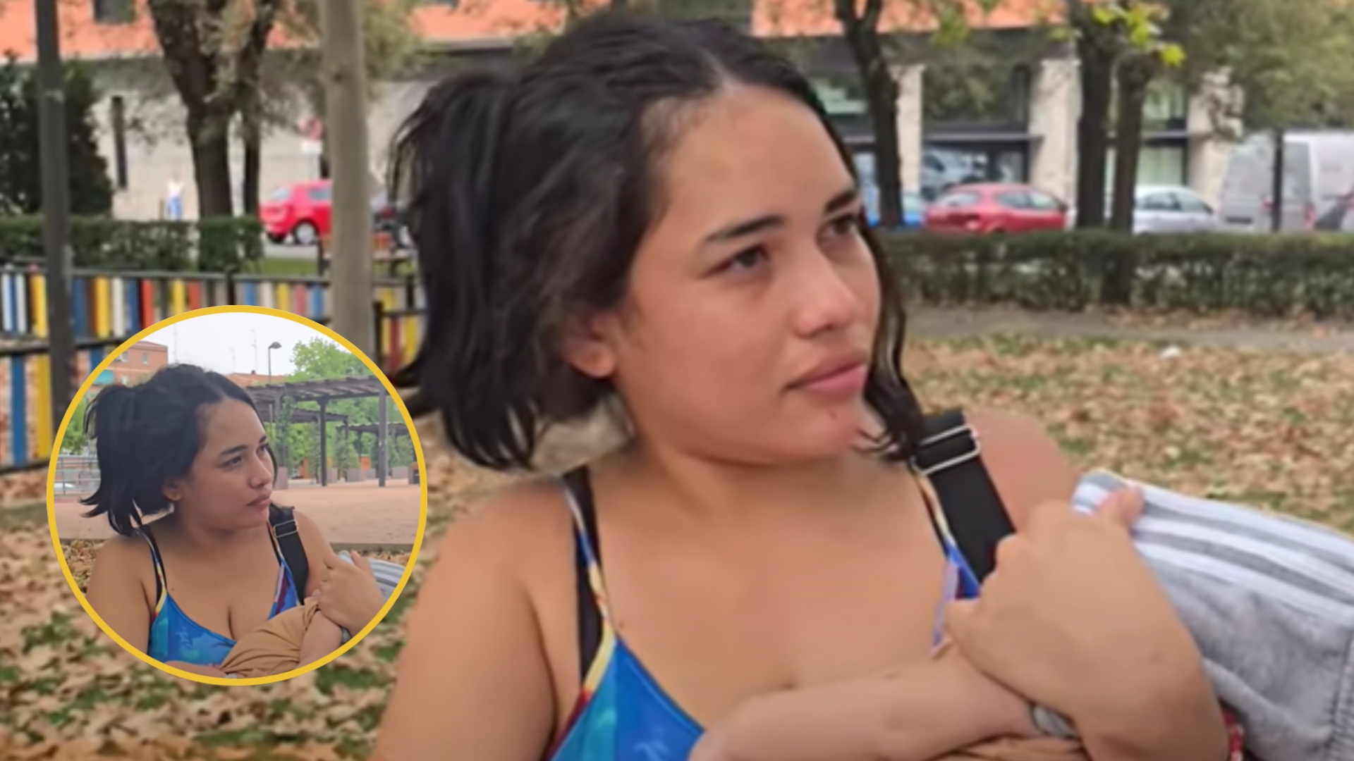 Joven hondureña y su bebé recién nacido quedan en la calle en España tras una promesa incumplida