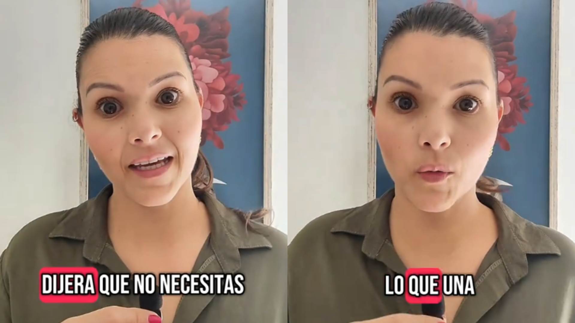 Mujer se hace viral por peculiar forma de ojos en TikTok