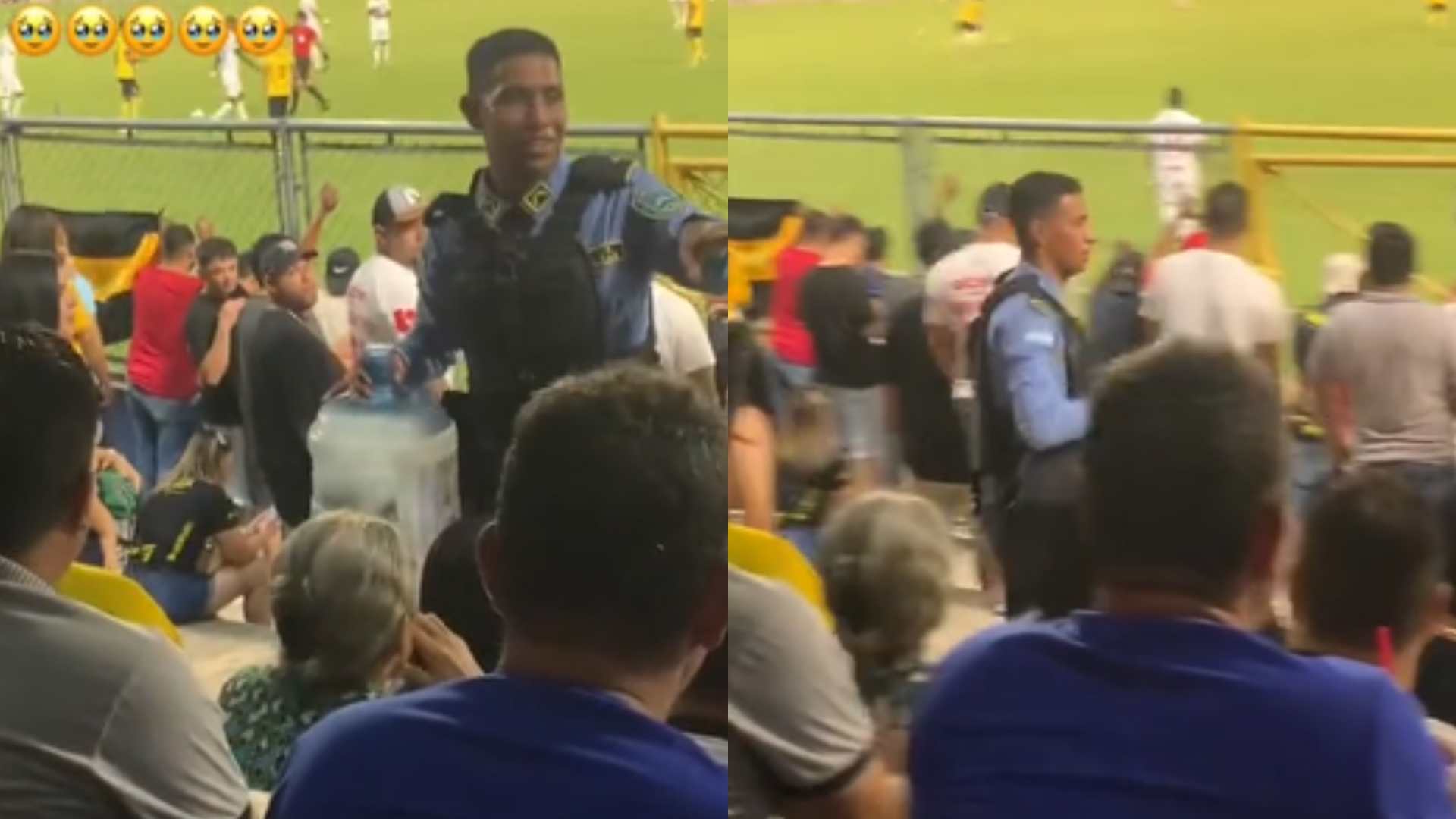 Policía hondureño se hace viral al ayudar a recolectar dinero a chica con lupus