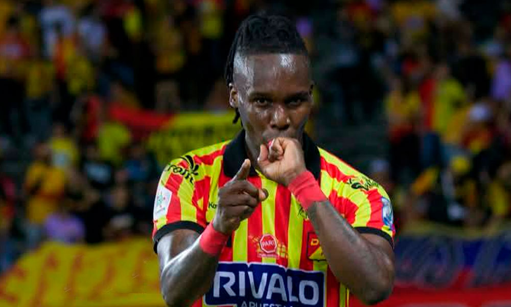 Rubilio Castillo celebra tercer gol en Colombia – Diario Deportivo Más