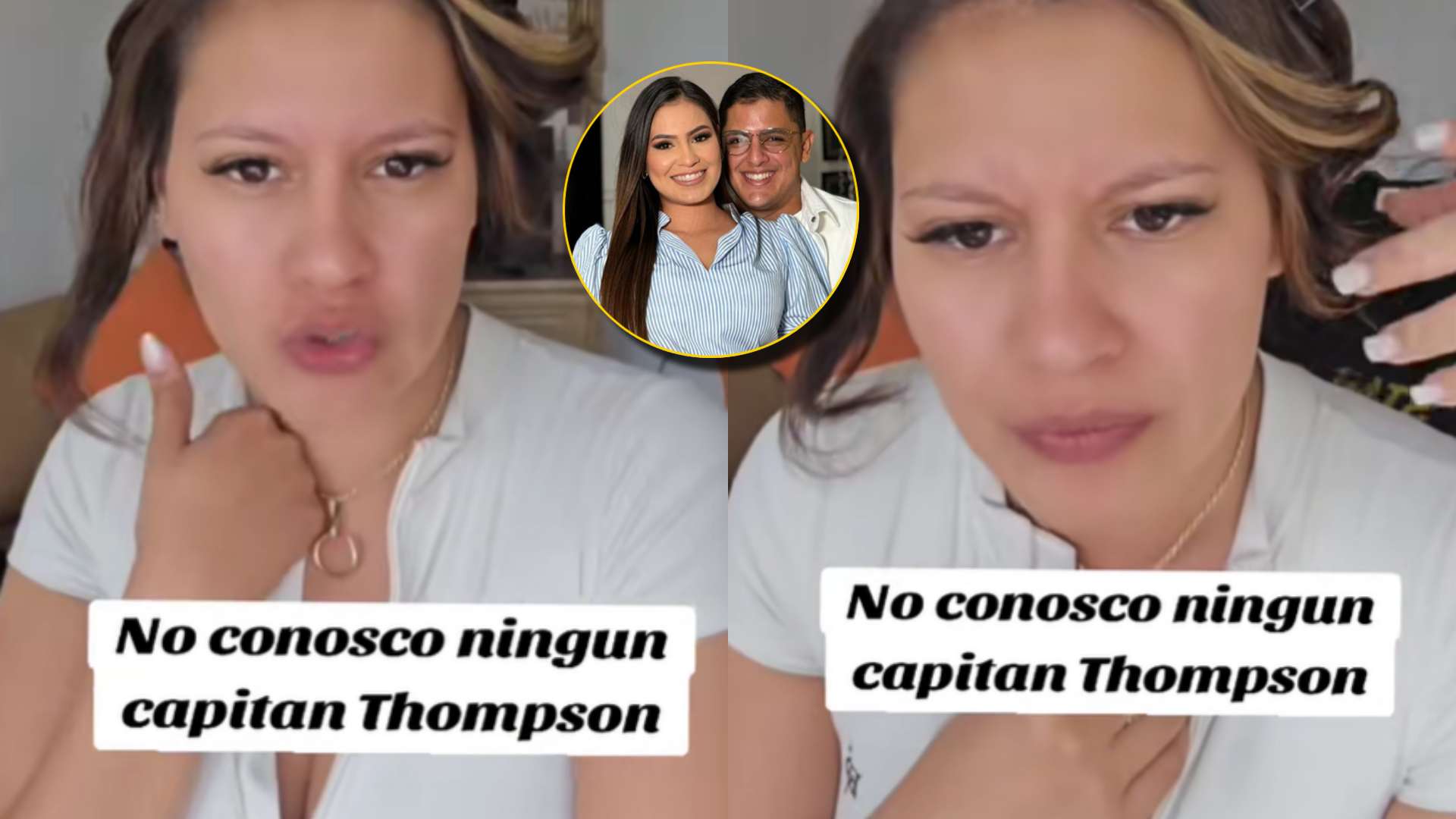 Alejandra Rubio genera críticas al afirmar que no conoce a Javian Thompson, con quien estuvo casada