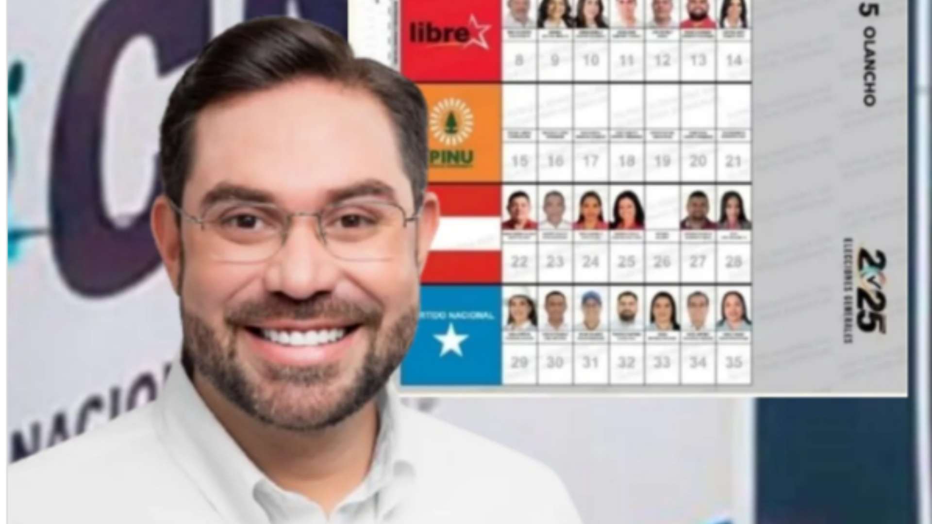 CNE aclara error en papeleta preliminar que incluía a Jorge Cálix como candidato por Olancho
