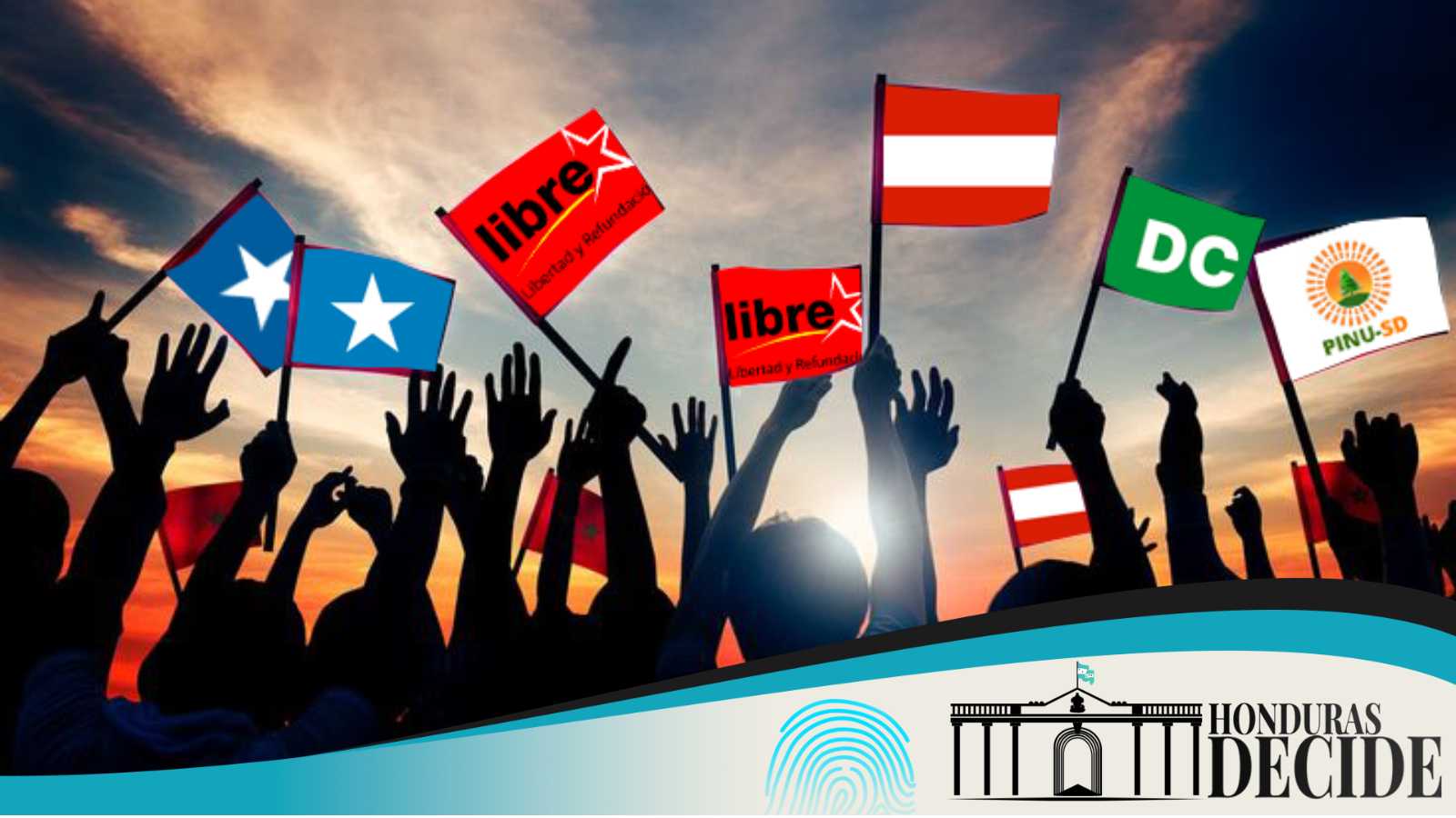 Candidatos presidenciales distintos sectores