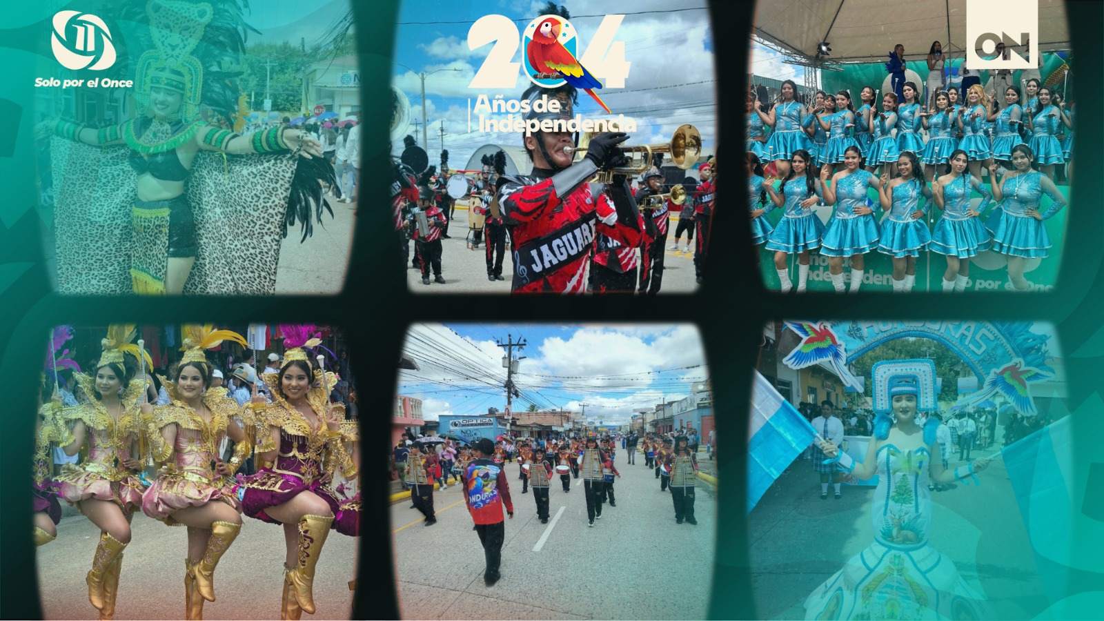 Celebraciones patrias 204 aniversario
