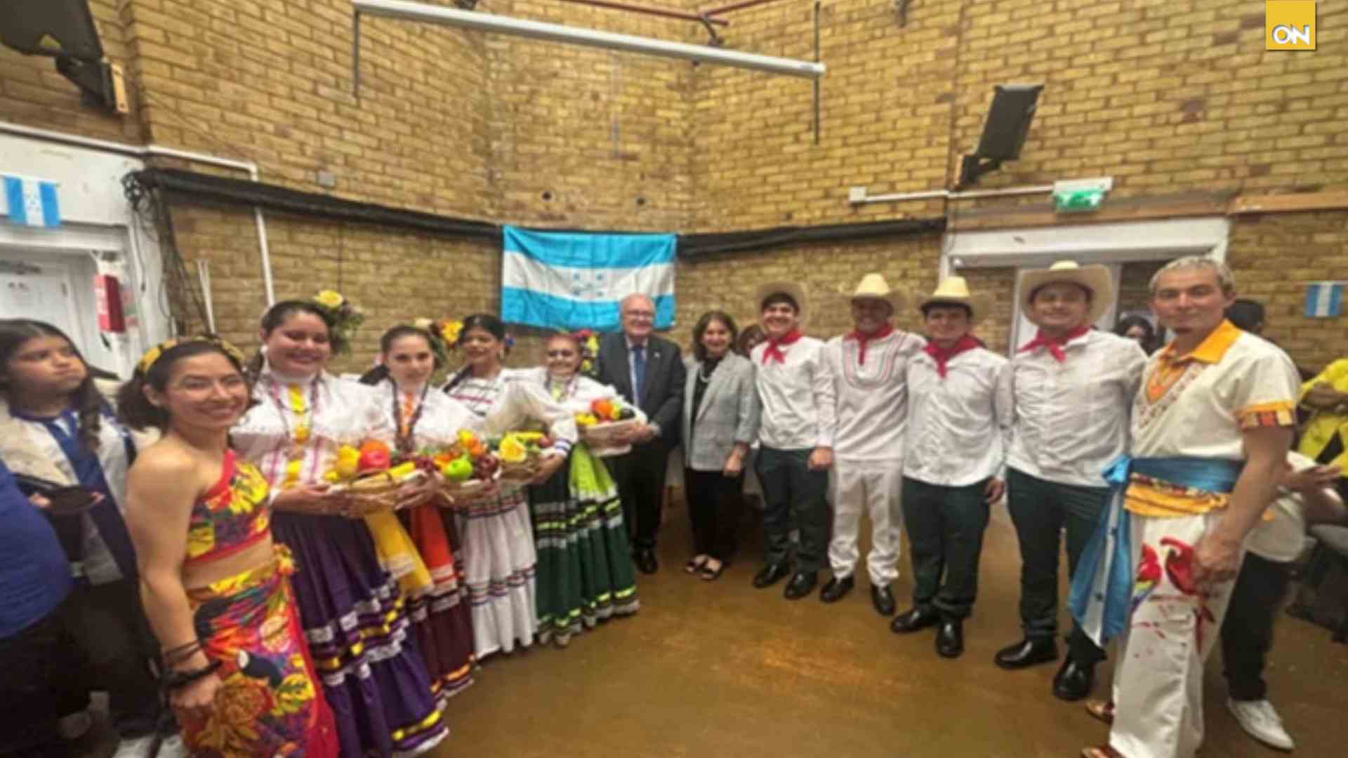 Así celebró la comunidad hondureña en Londres el aniversario de independencia