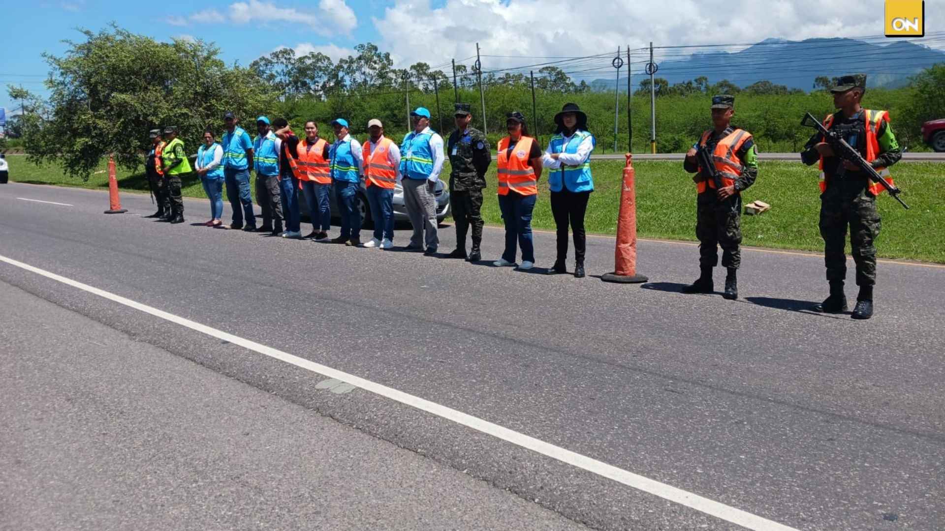 Conapremm comenzó mega operativos en diversos puntos de control por Feriado Morazánico