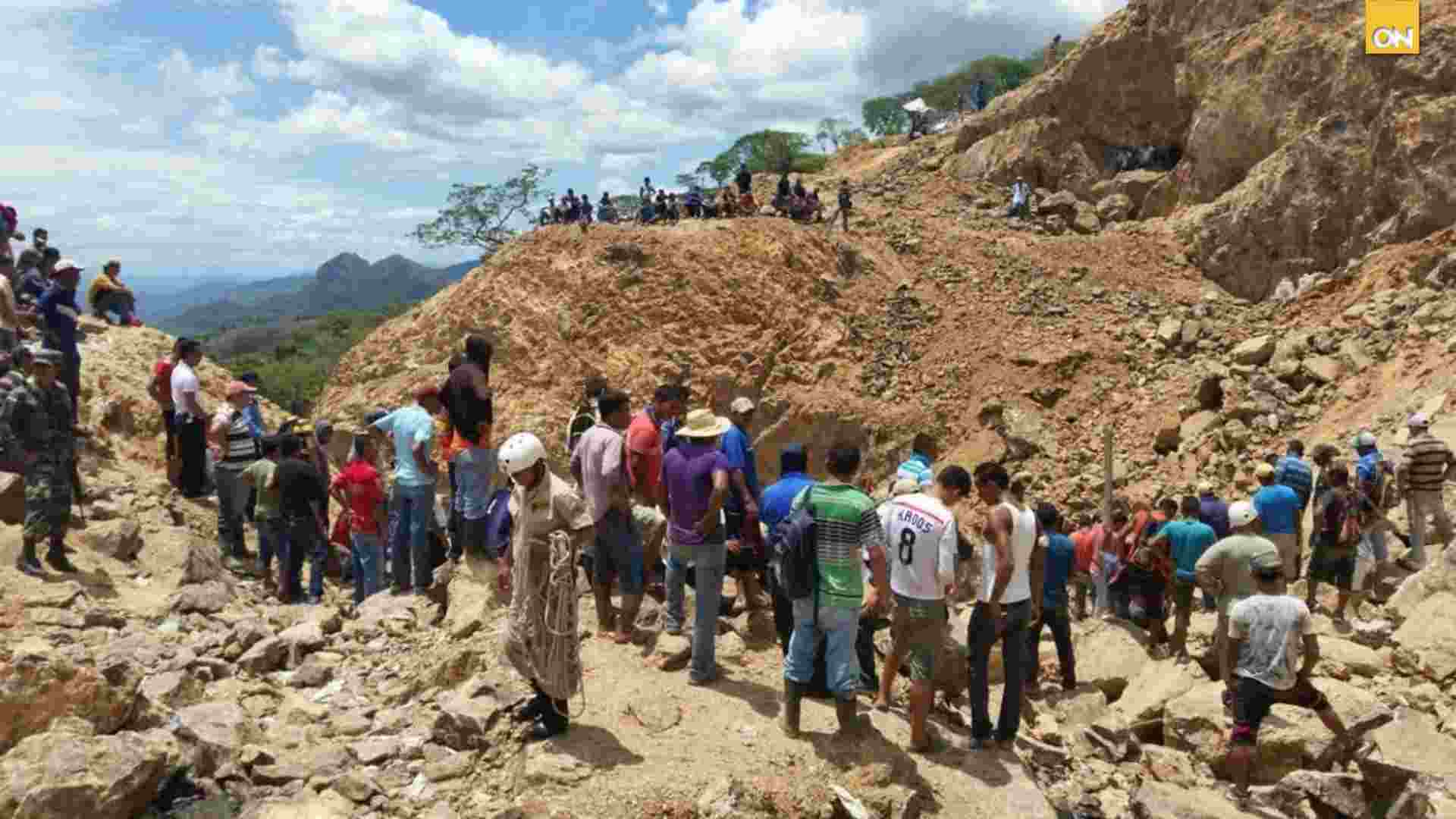 Desalojo Choluteca Mineros