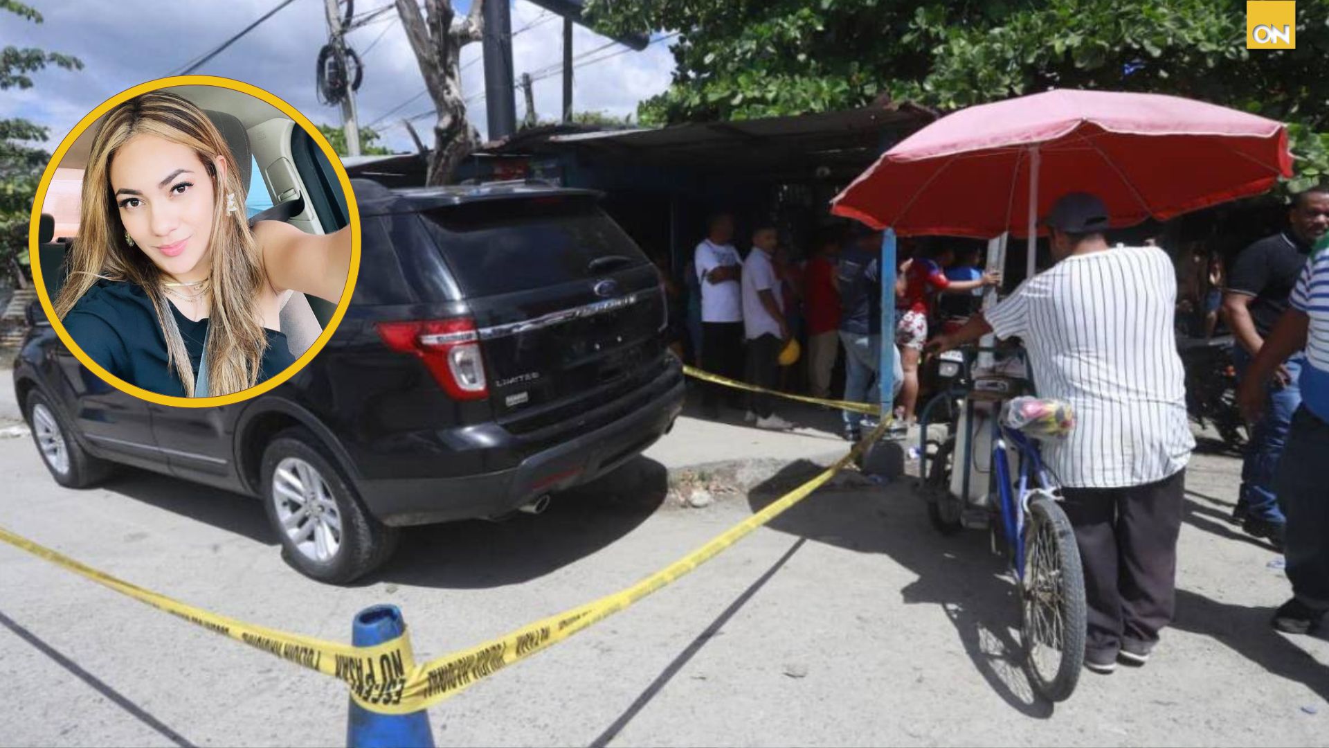 mujer muere en vehiculo en San Pedro Sula