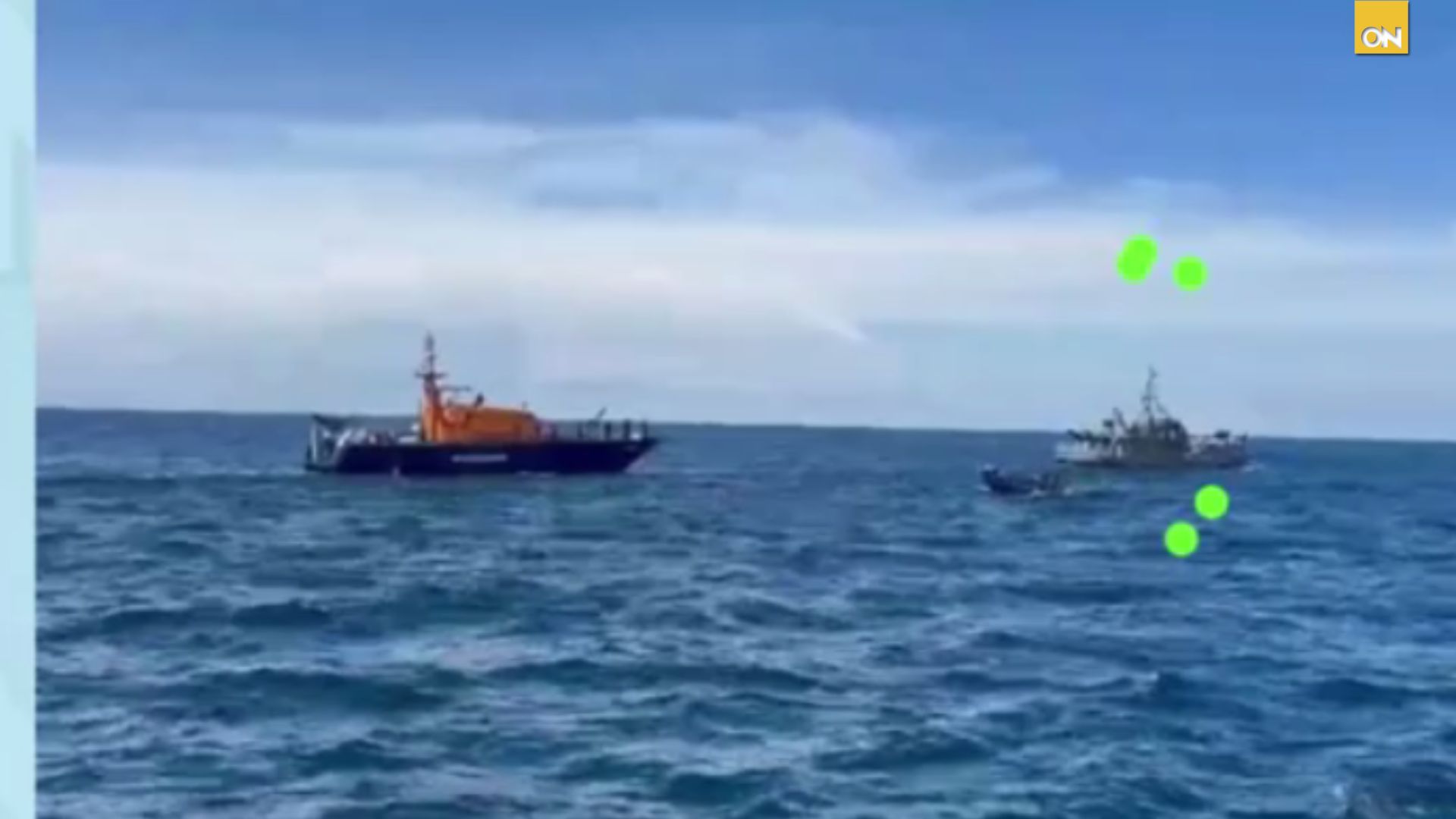 Embarcación militar salvadoreña ingresa al espacio marítimo hondureño en el golfo de Fonseca