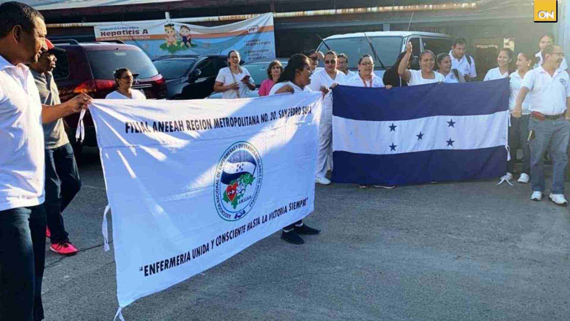 Enfermeras asambleas informativas