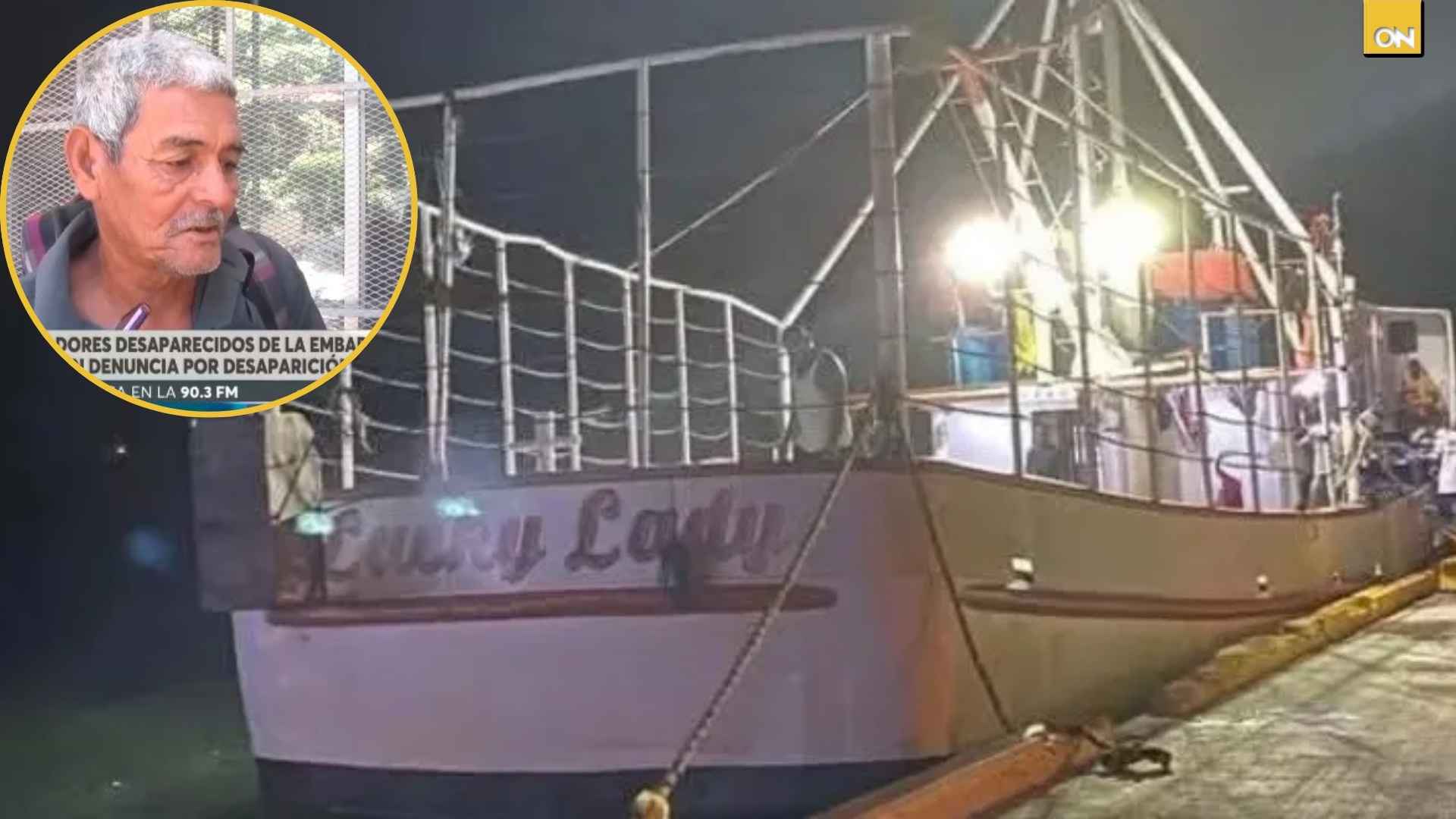 Familiares de pescadores desaparecidos de la embarcación Lucky Lady presentan denuncia por desaparición forzada