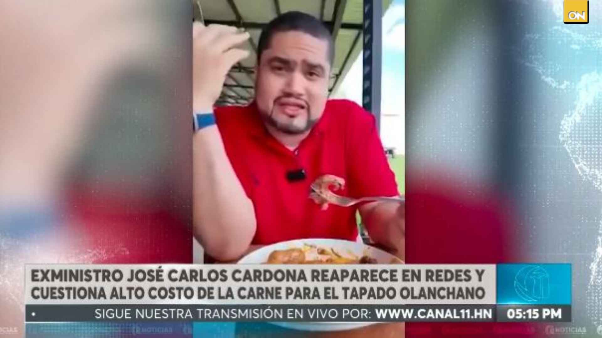 José Carlos Cardona reaparece