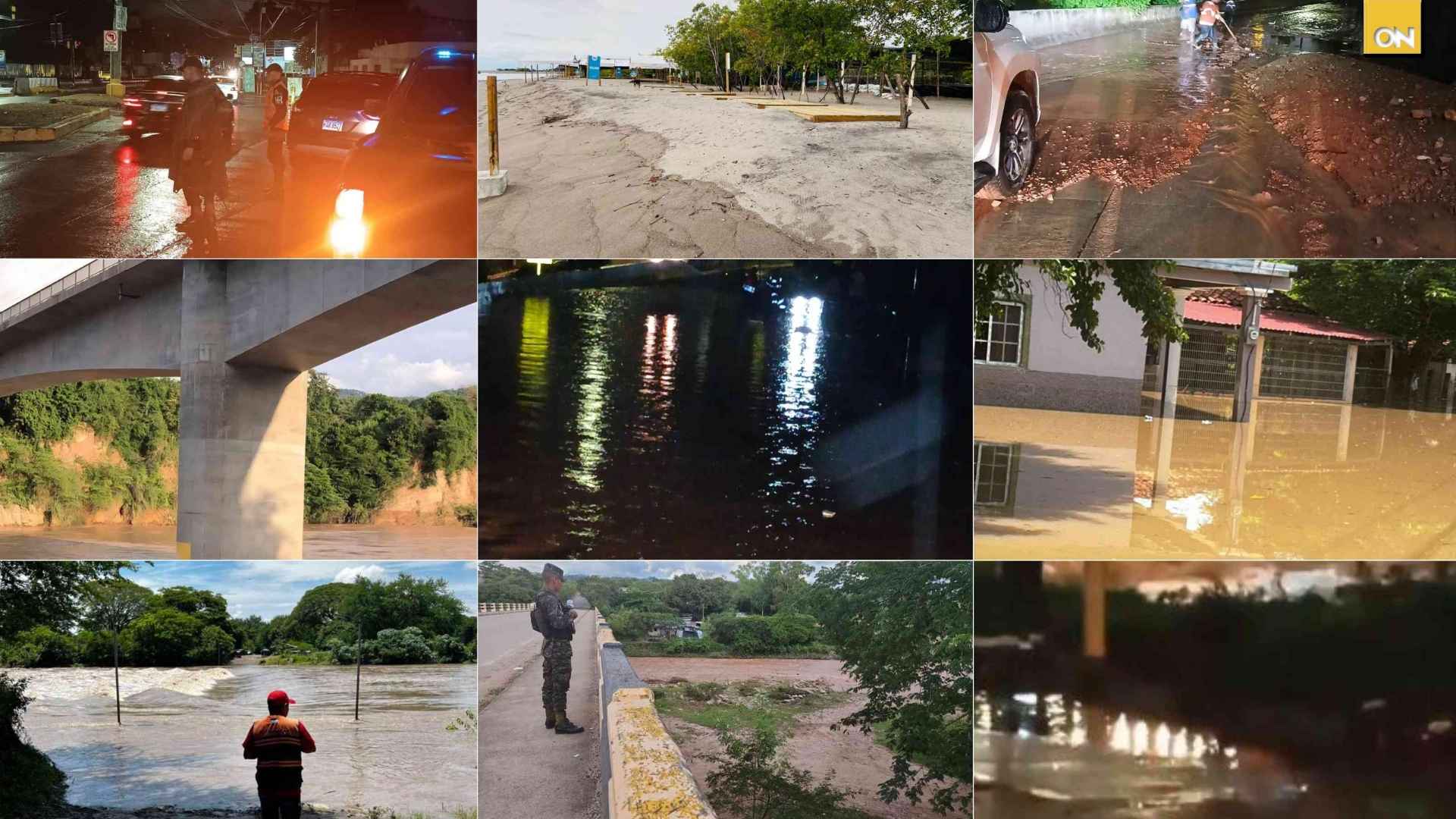 Lluvias inundaciones daños Distrito Central