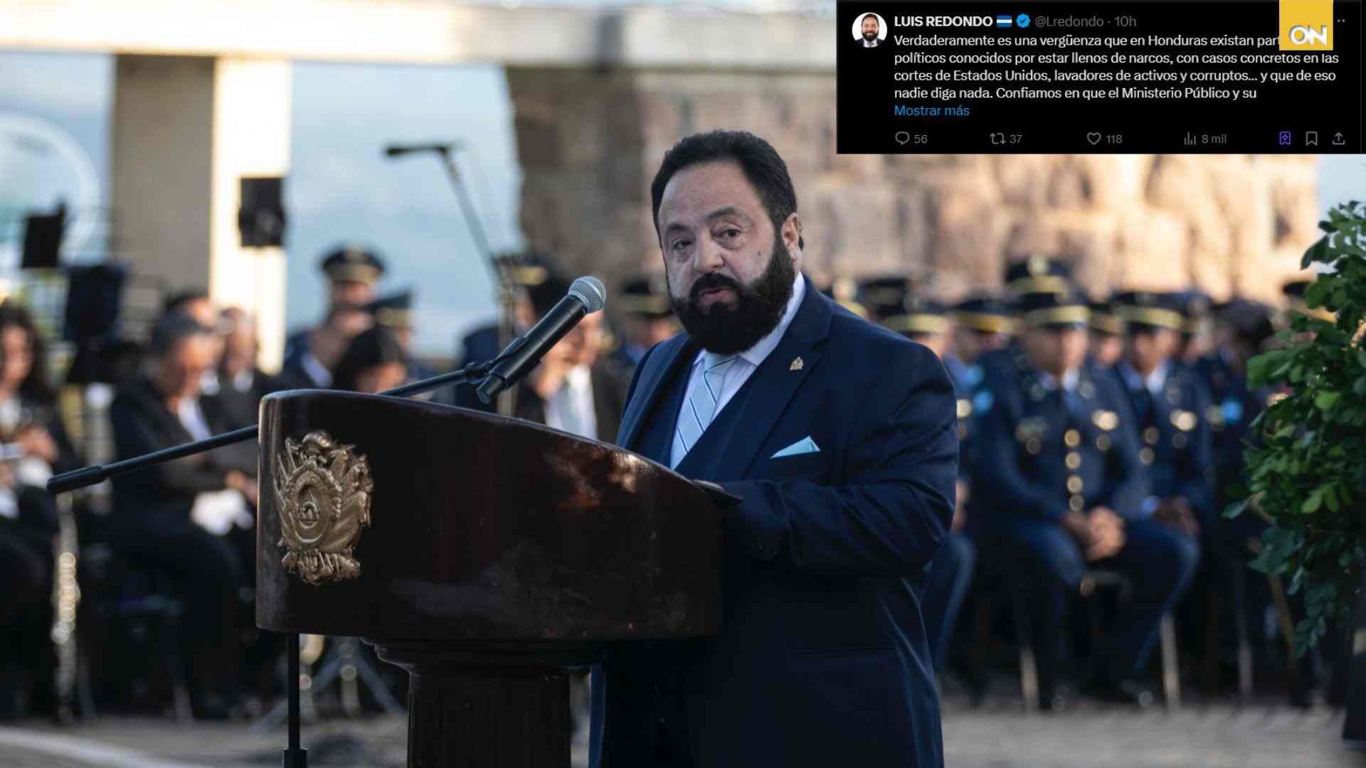 Luis Redondo políticos narcotráfico
