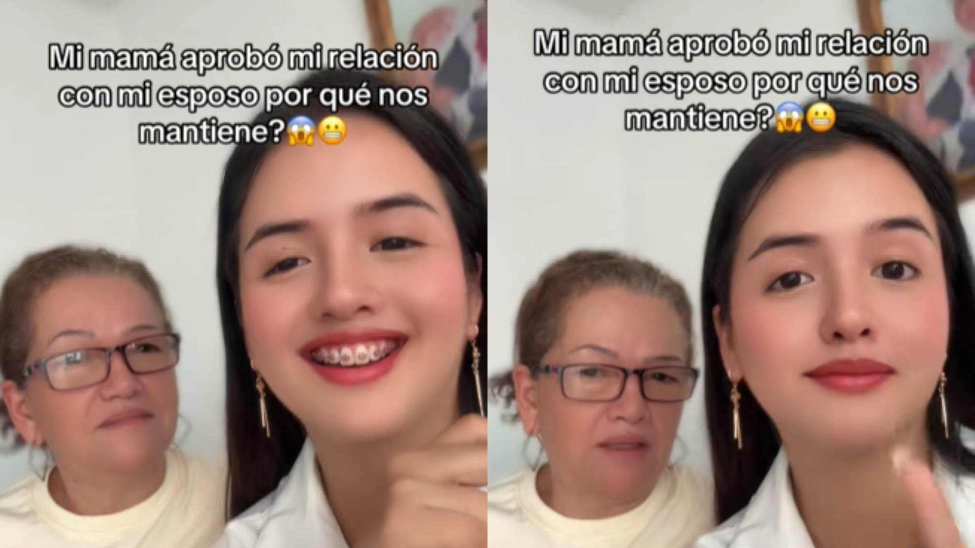 Madre recibe críticas por supuestamente aceptar la relación de su hija con un hombre mayor por diner