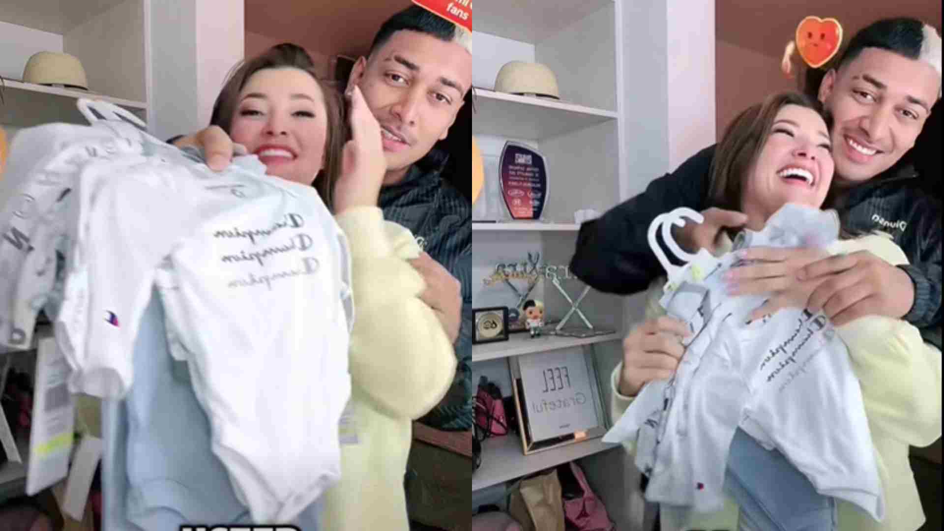 Milagro Flores y Supremo ropa de bebe