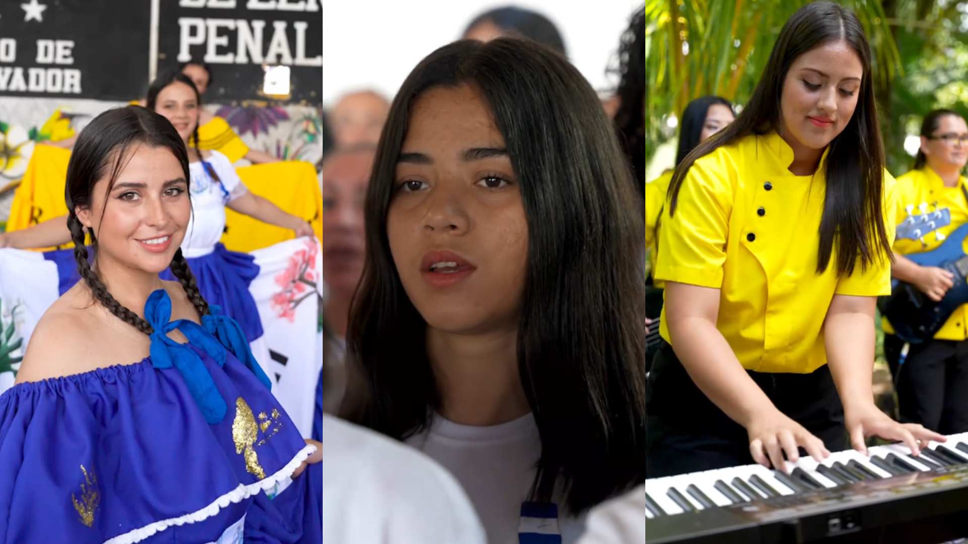 Muestran celebración en centro penal de mujeres de El Salvador