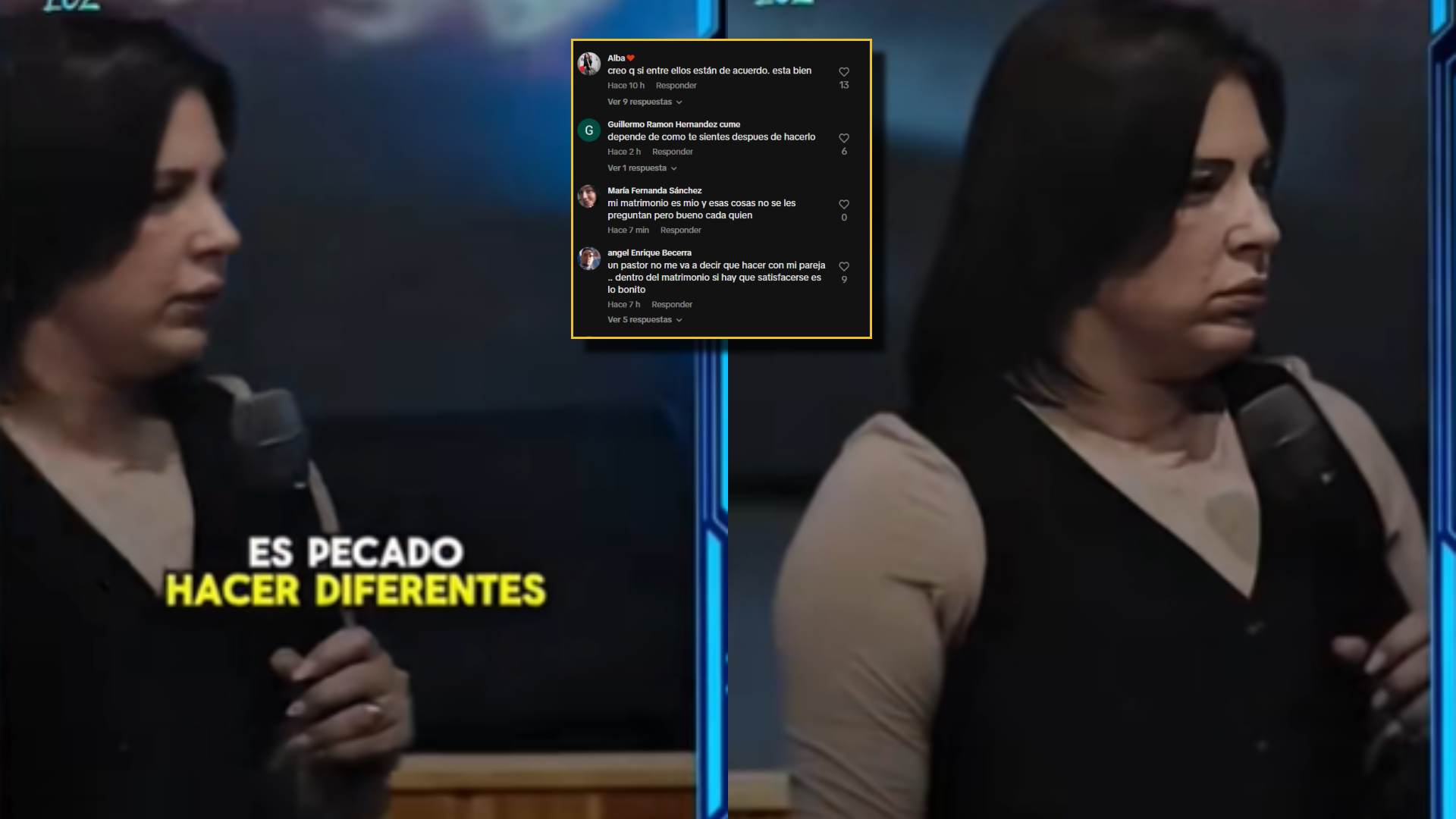 Pastora causa polémica al mencionar que posiciones no son pecado
