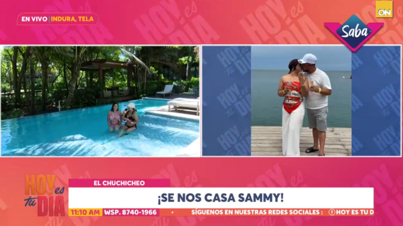 Exclusiva en Hoy Es Tu Día: Sammy se casa