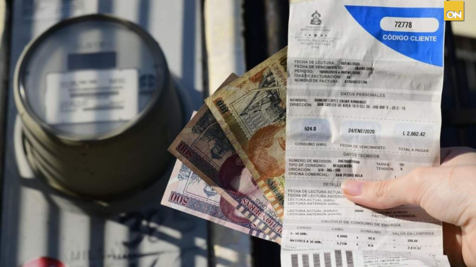 Hogares hondureños esperan estabilidad en la tarifa eléctrica para fin de año