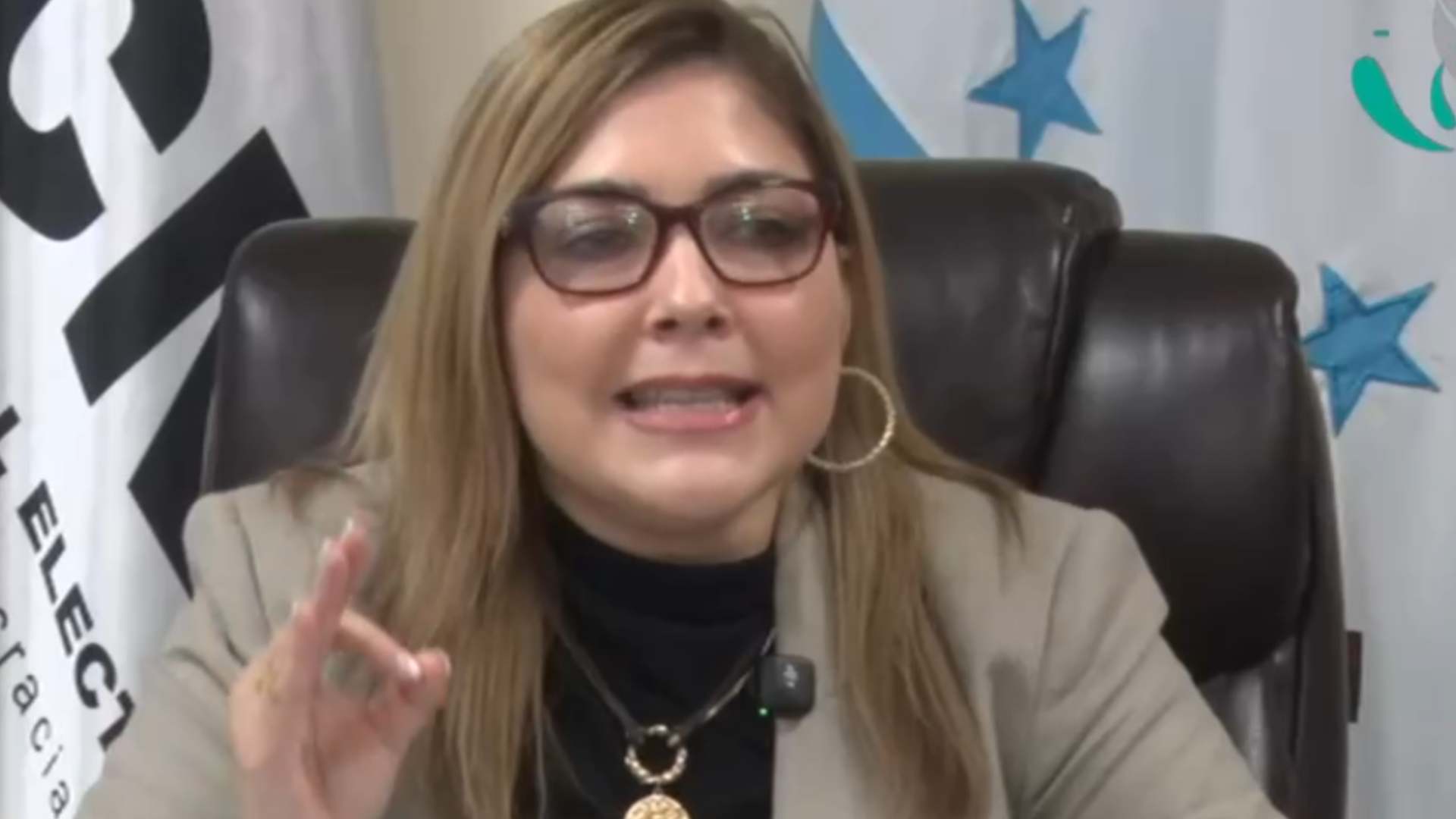 Ana Paola Hall: "Habrá elecciones, llueva, truene o relampaguee"