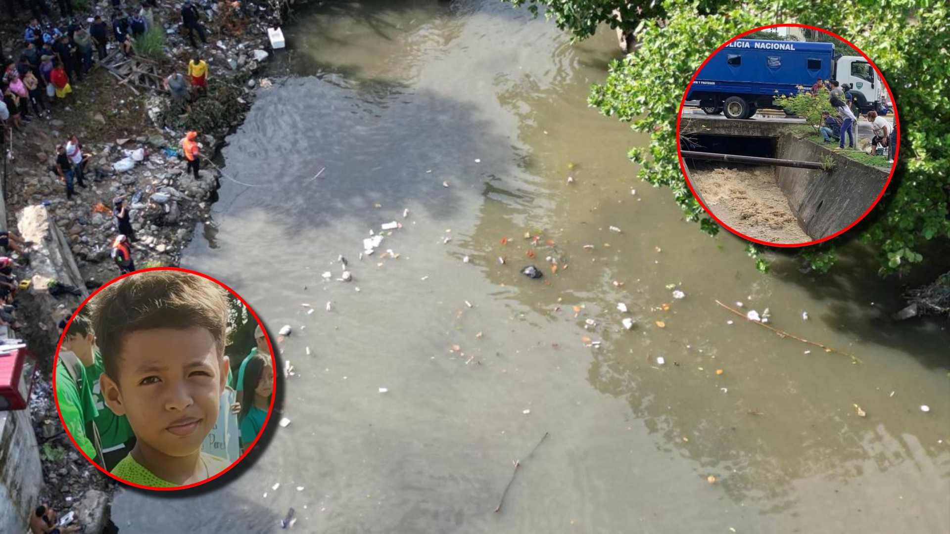 Hallazgo búsqueda de menor en incidente de Los Arcos, SPS