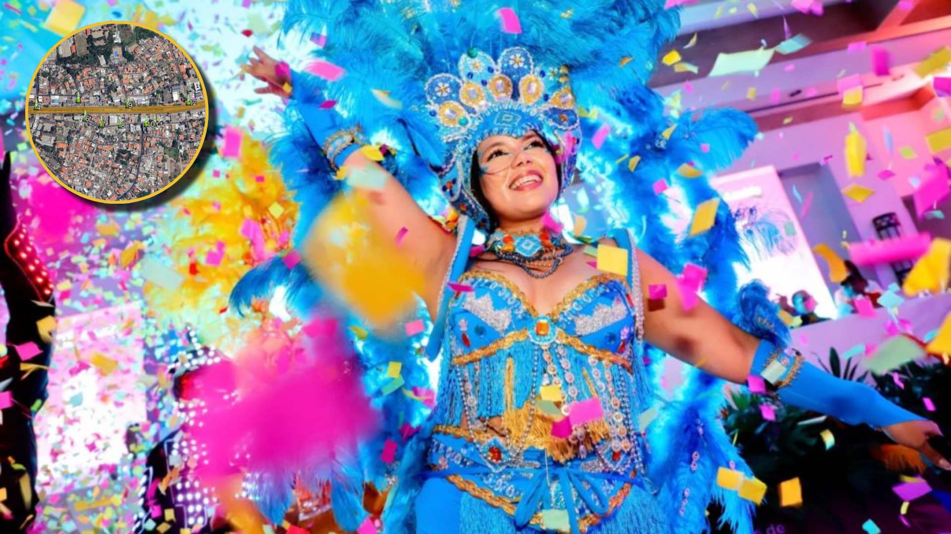 Lista: Cierre de calles ante el Carnaval de Tegucigalpa