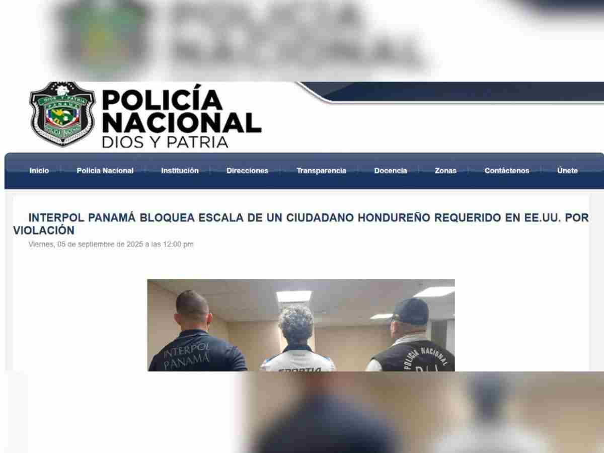 Tiktoker hondureño Richard Ríos es capturado en Panamá cuando viajaba rumbo a Brasil