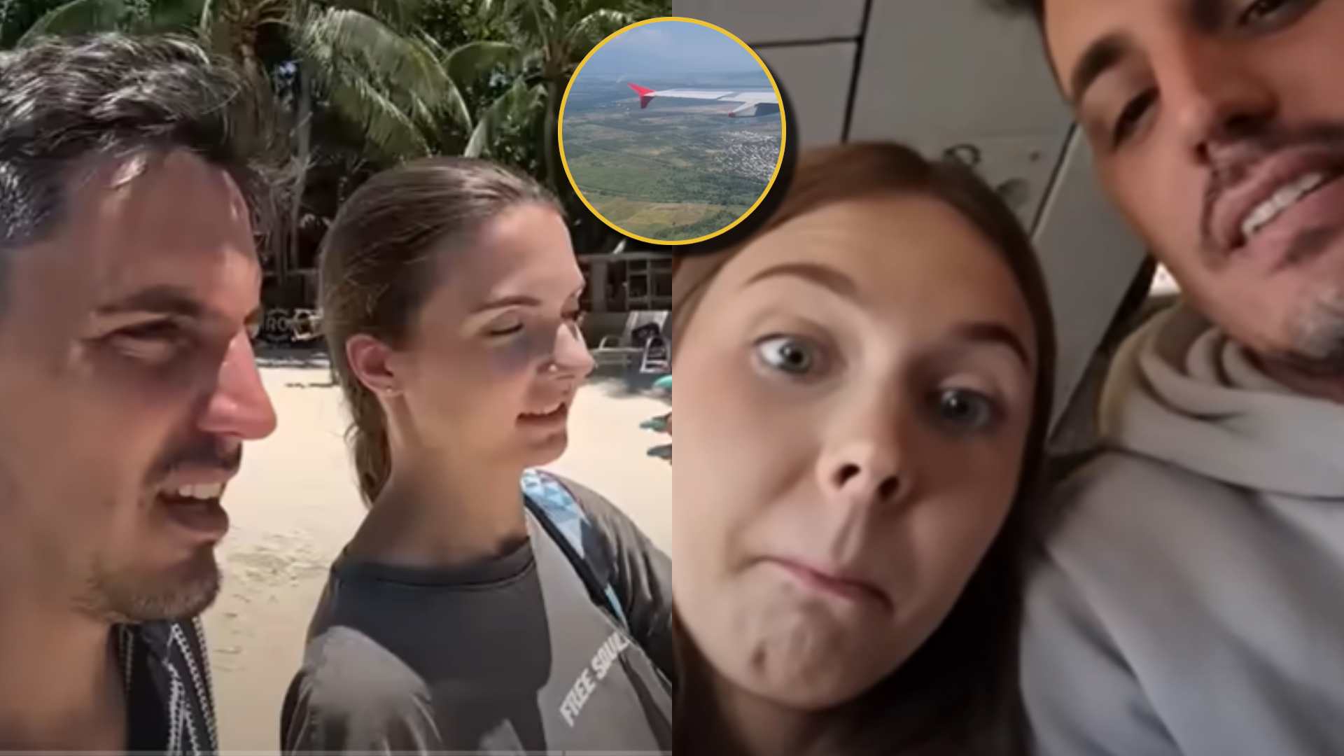 Extranjeros se sorprenden tras vuelo con hondureños