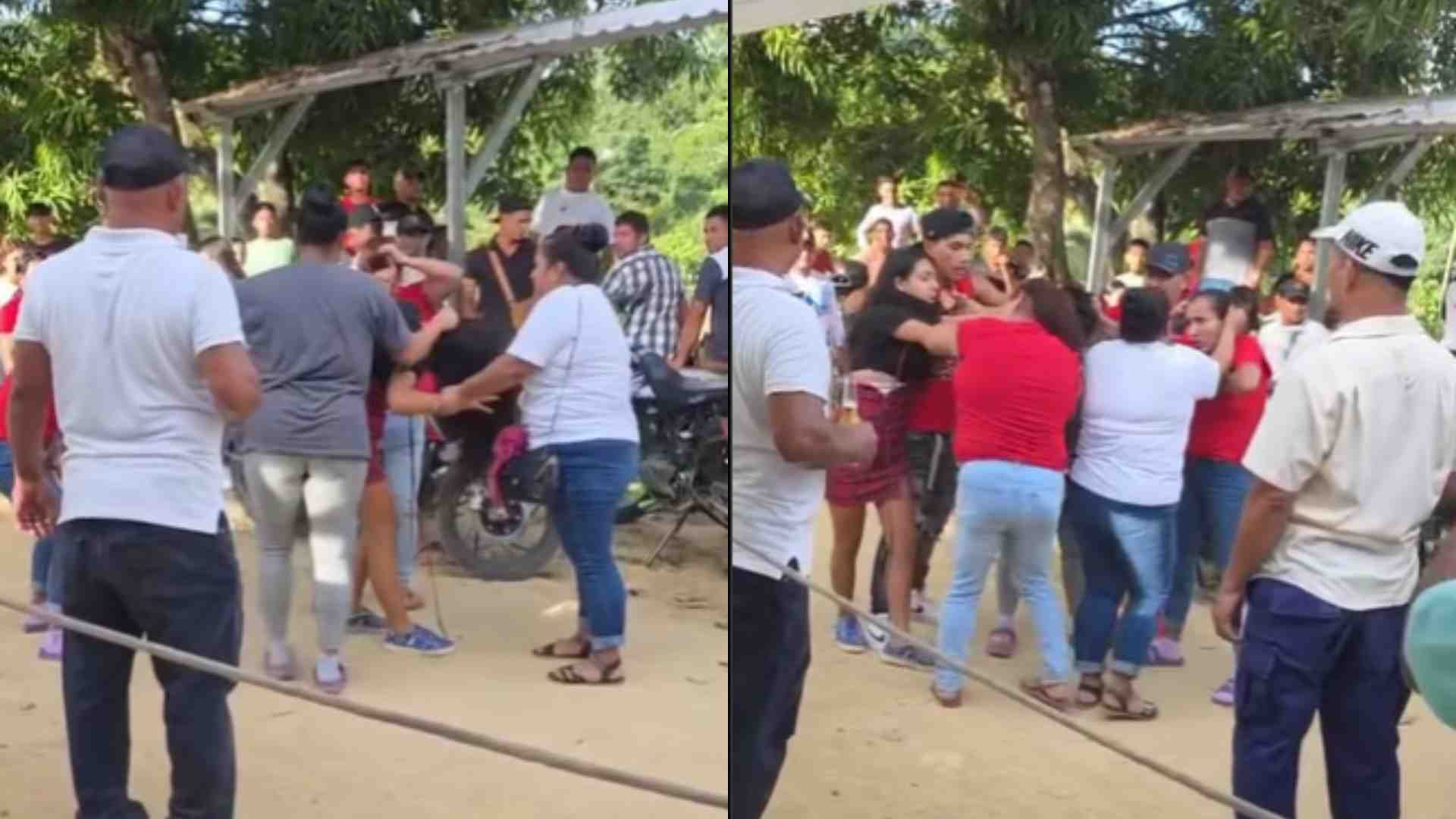 hondureñas pelea Atlántida
