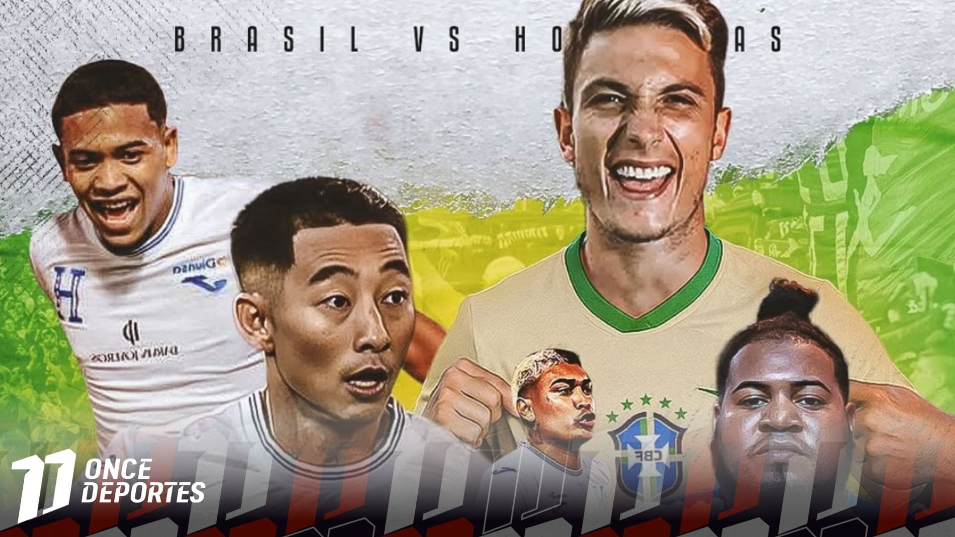 Partido TikTokers Honduras vs Brasil: Detalles y sorpresas