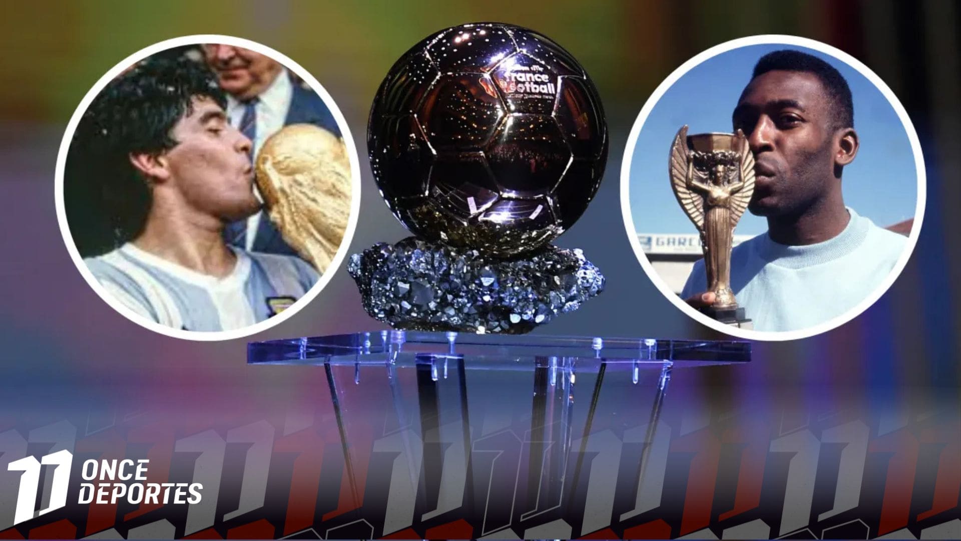 Pelé y Maradona: Por qué nunca ganaron un Balón de Oro