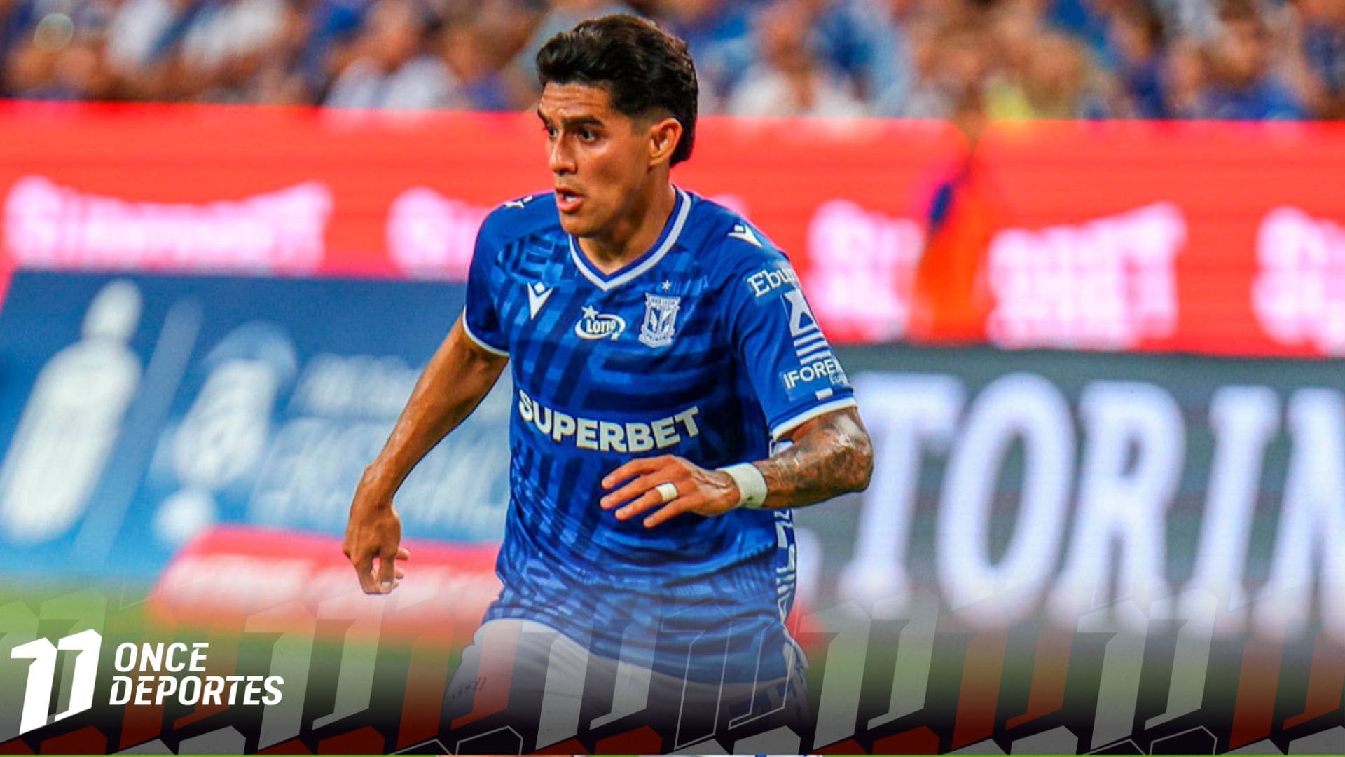 Luis Palma brilla en Polonia con Lech Poznán firma gol y asistencia
