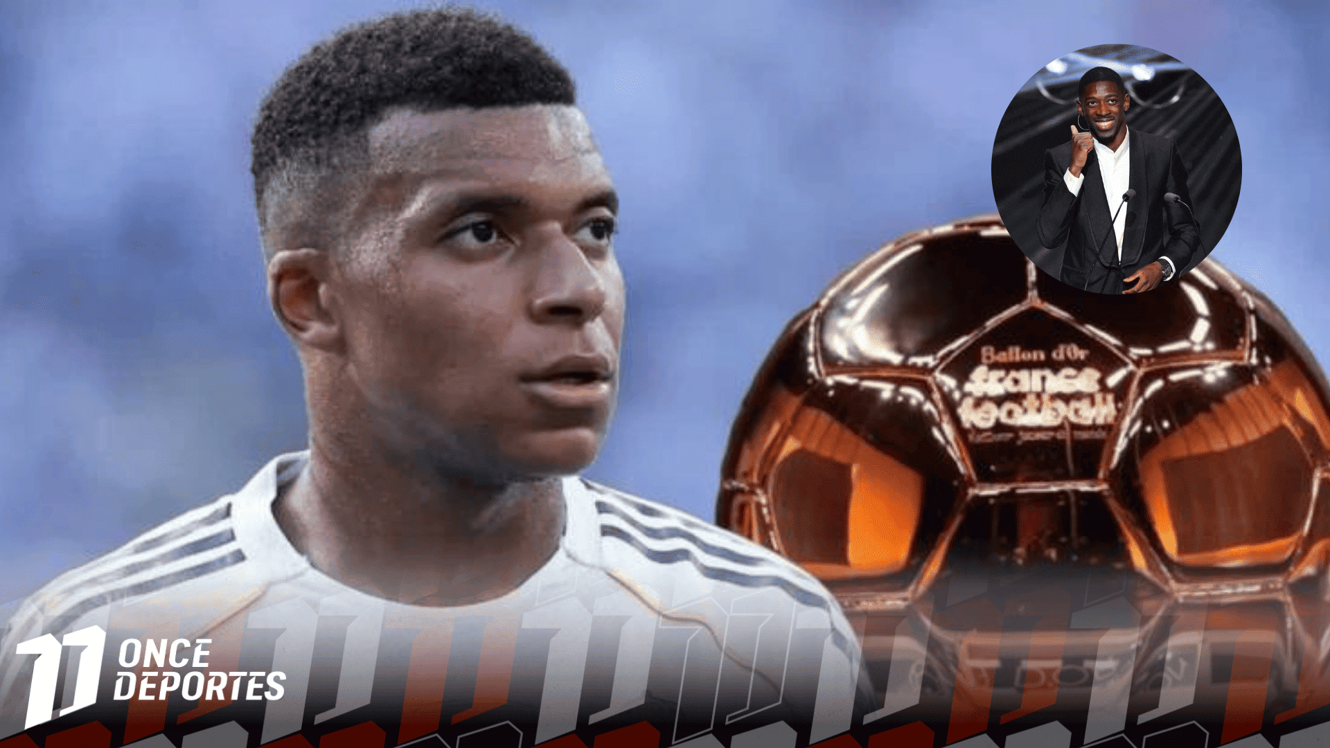 Así reaccionó Mbappé al Balón de Oro de Dembélé
