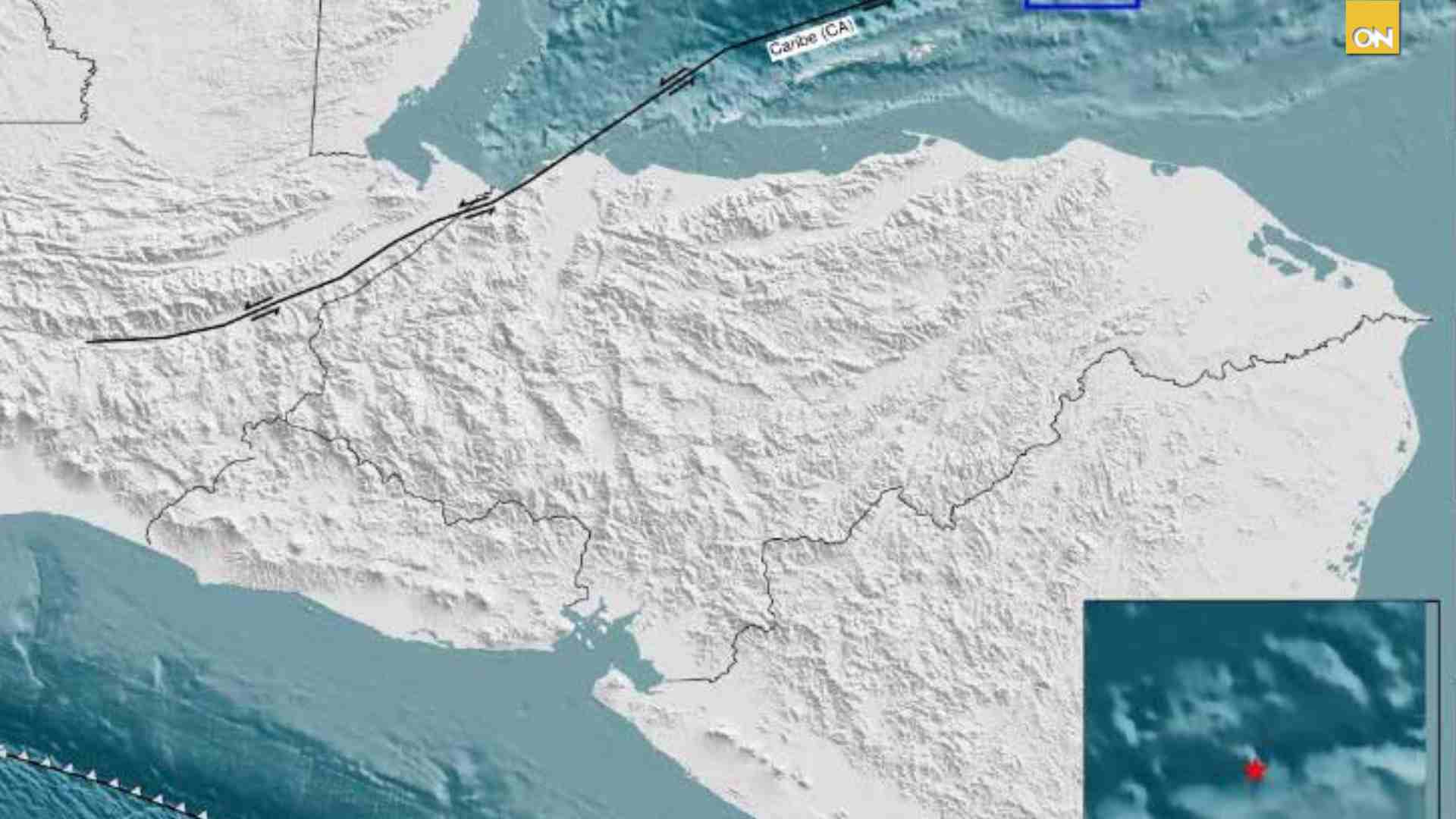 Sismo Caribe, Honduras.