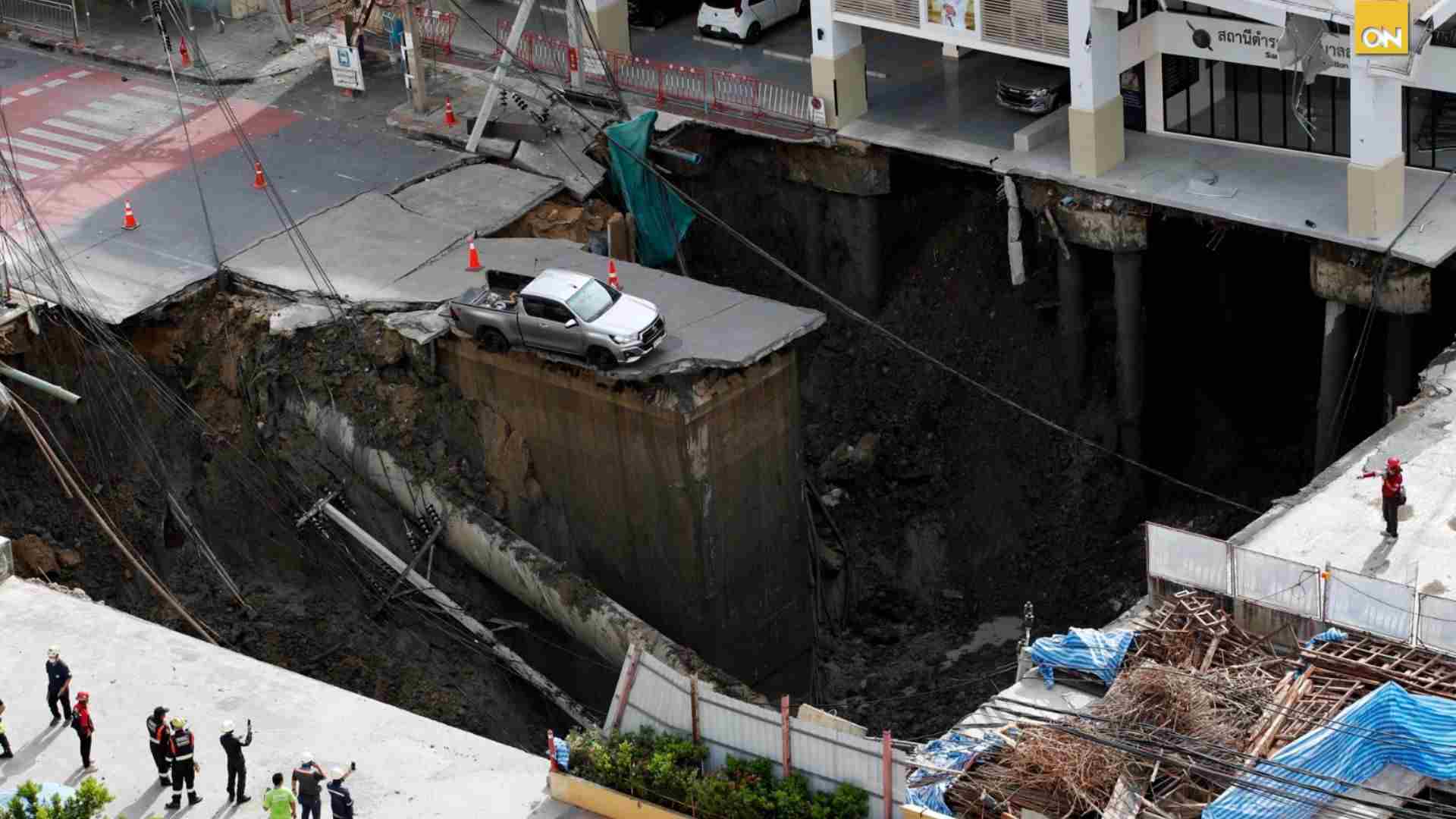 socavón alerta Bangkok