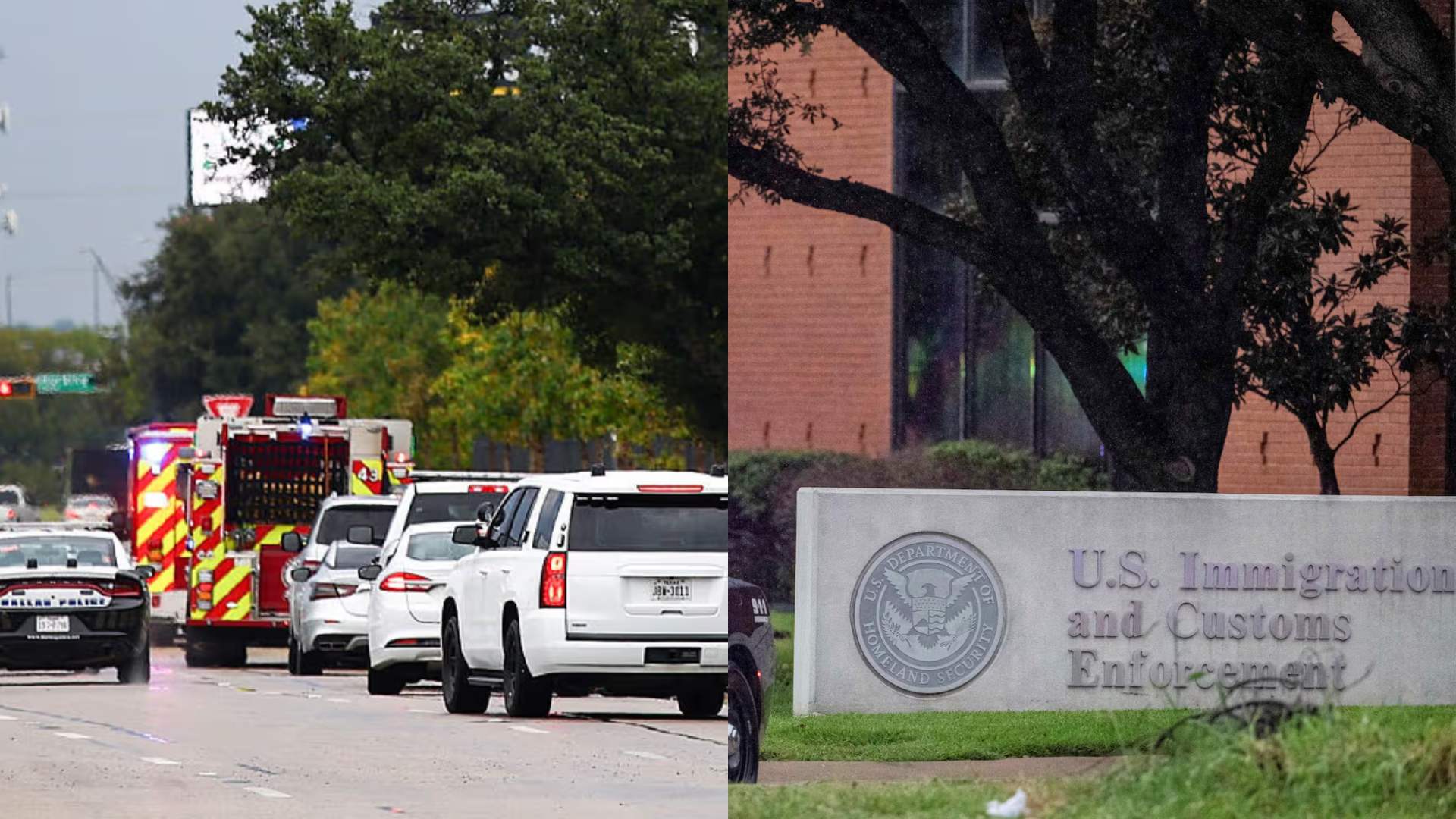 Ataque armado frente a oficina de ICE en Dallas deja muertos y heridos