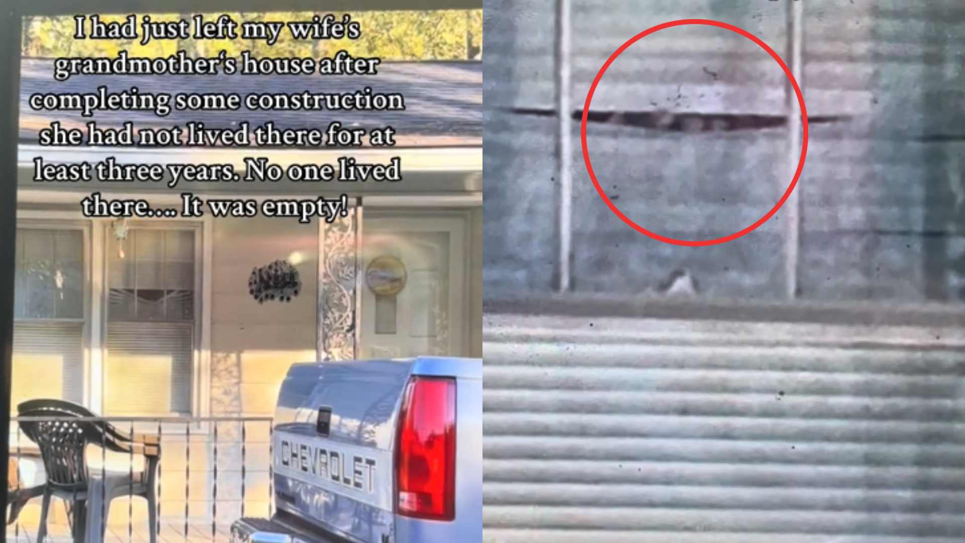 ¿Fantasma? Muestran movimiento en ventana de casa vacía en TikTok