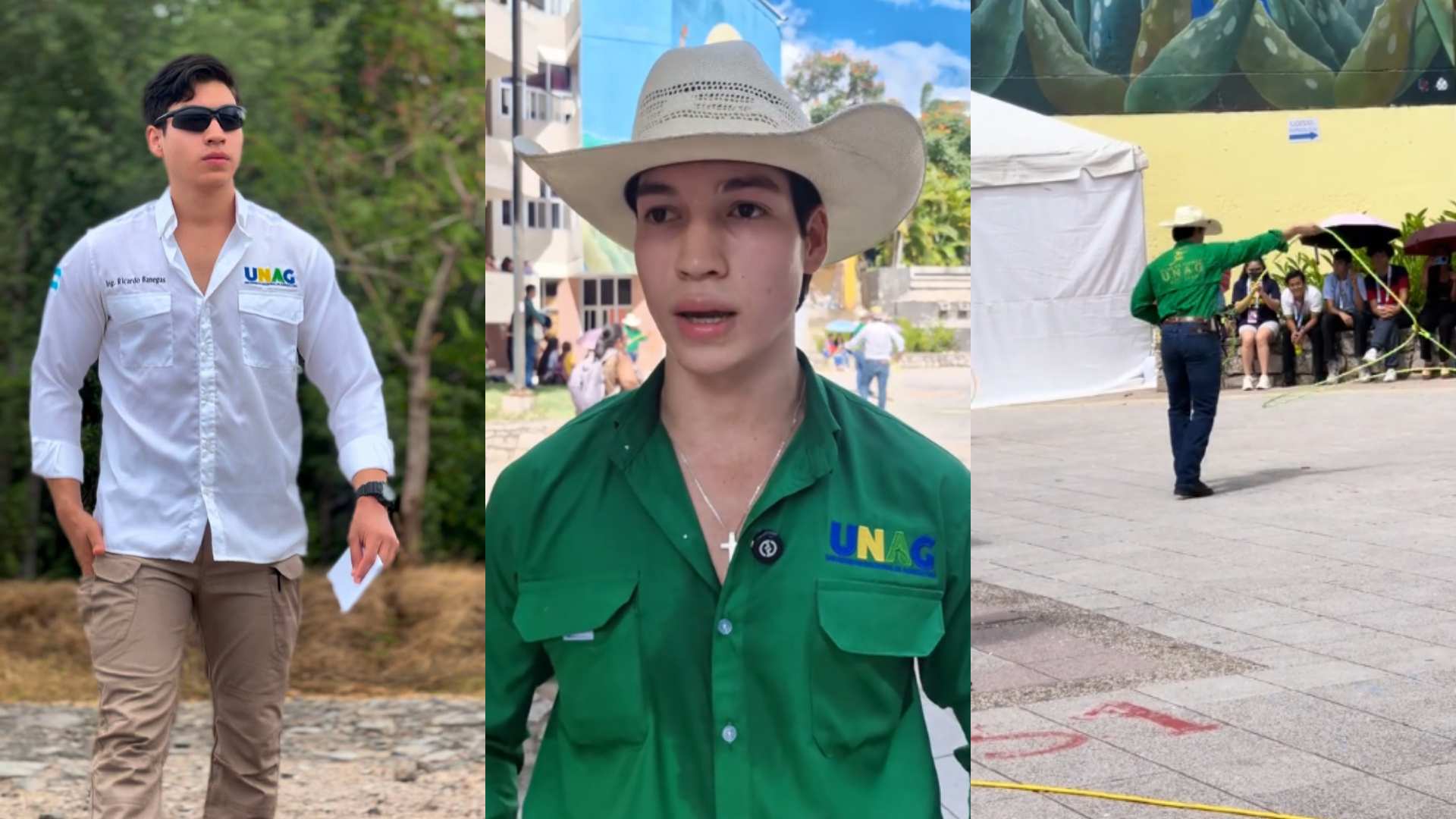Joven ingeniero de UNAG roba suspiros en la UNAH