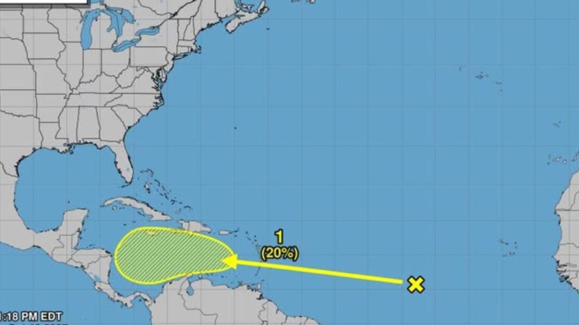 Afectará a Honduras la onda tropical que se forma en el Caribe y que mantienen bajo vigilancia